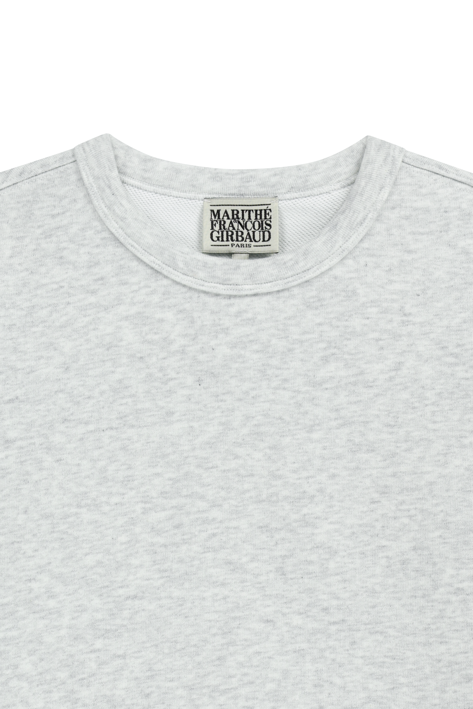 W BASIC CROP SWEATSHIRT