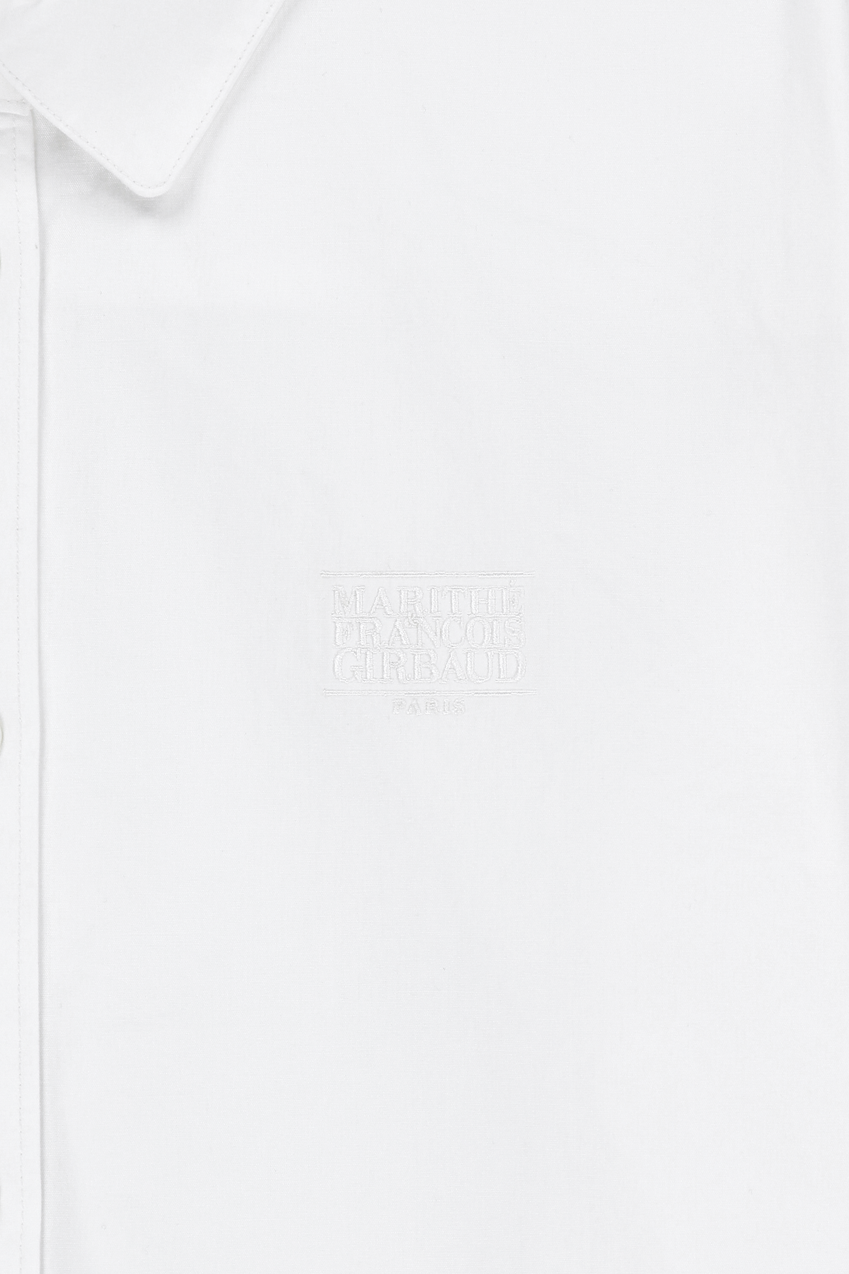 W MICRO CLASSIC LOGO COTTON SHIRT