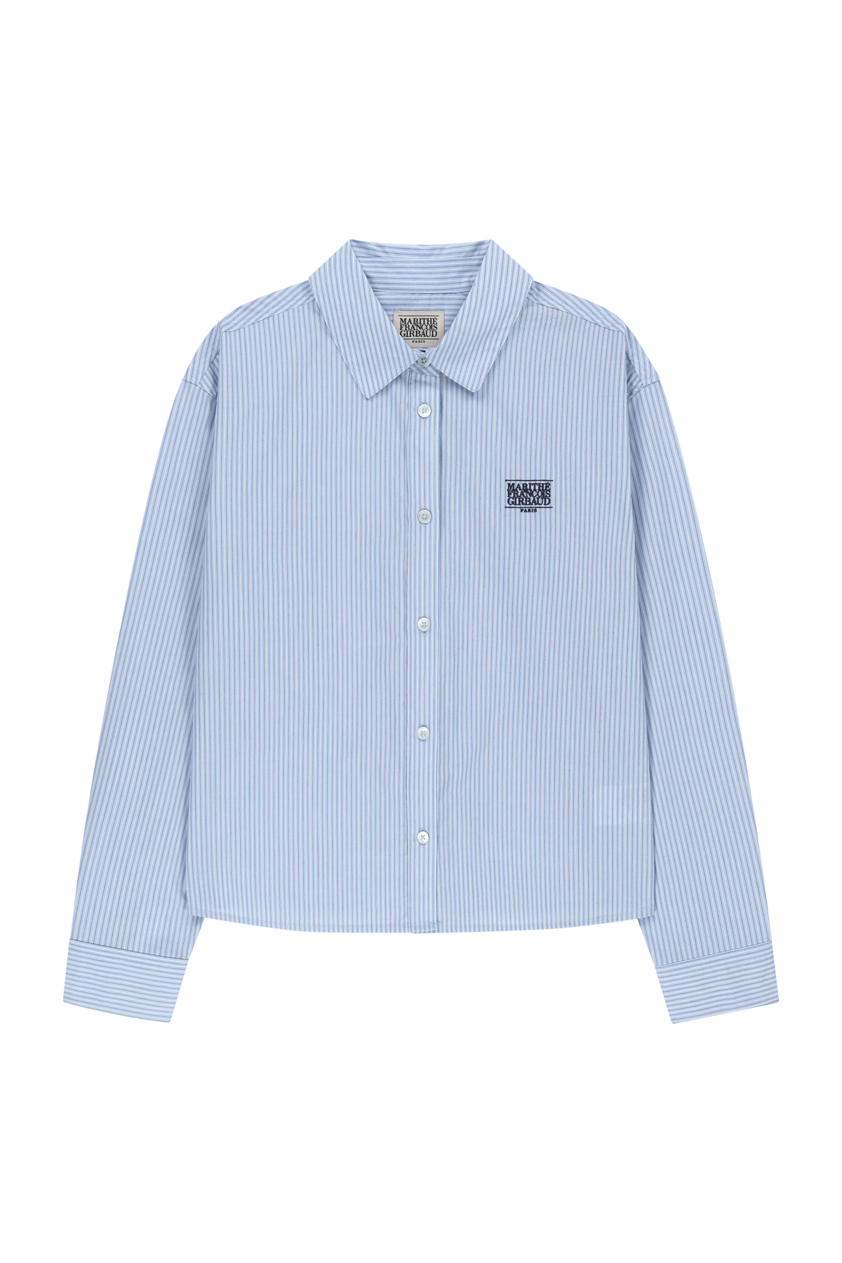 W MICRO CLASSIC LOGO COTTON SHIRT