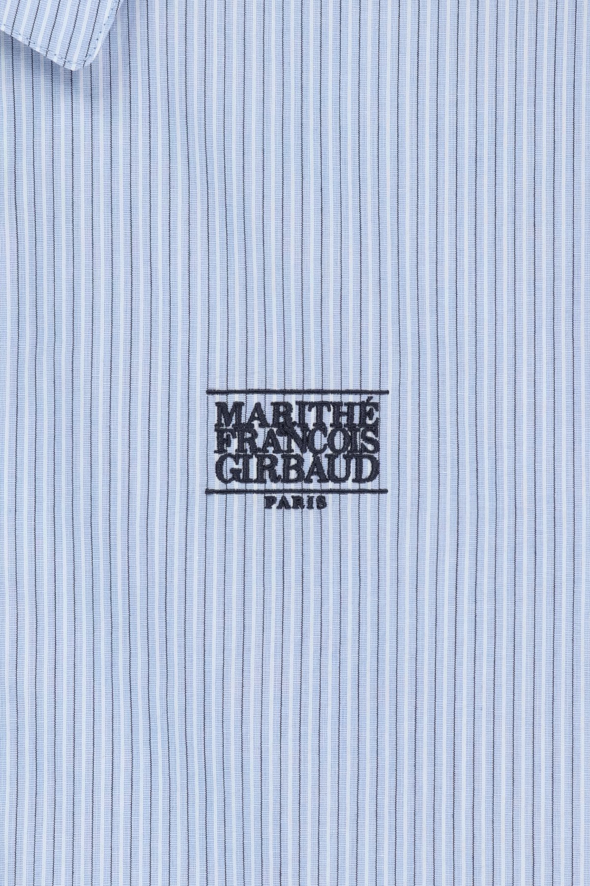 W MICRO CLASSIC LOGO COTTON SHIRT