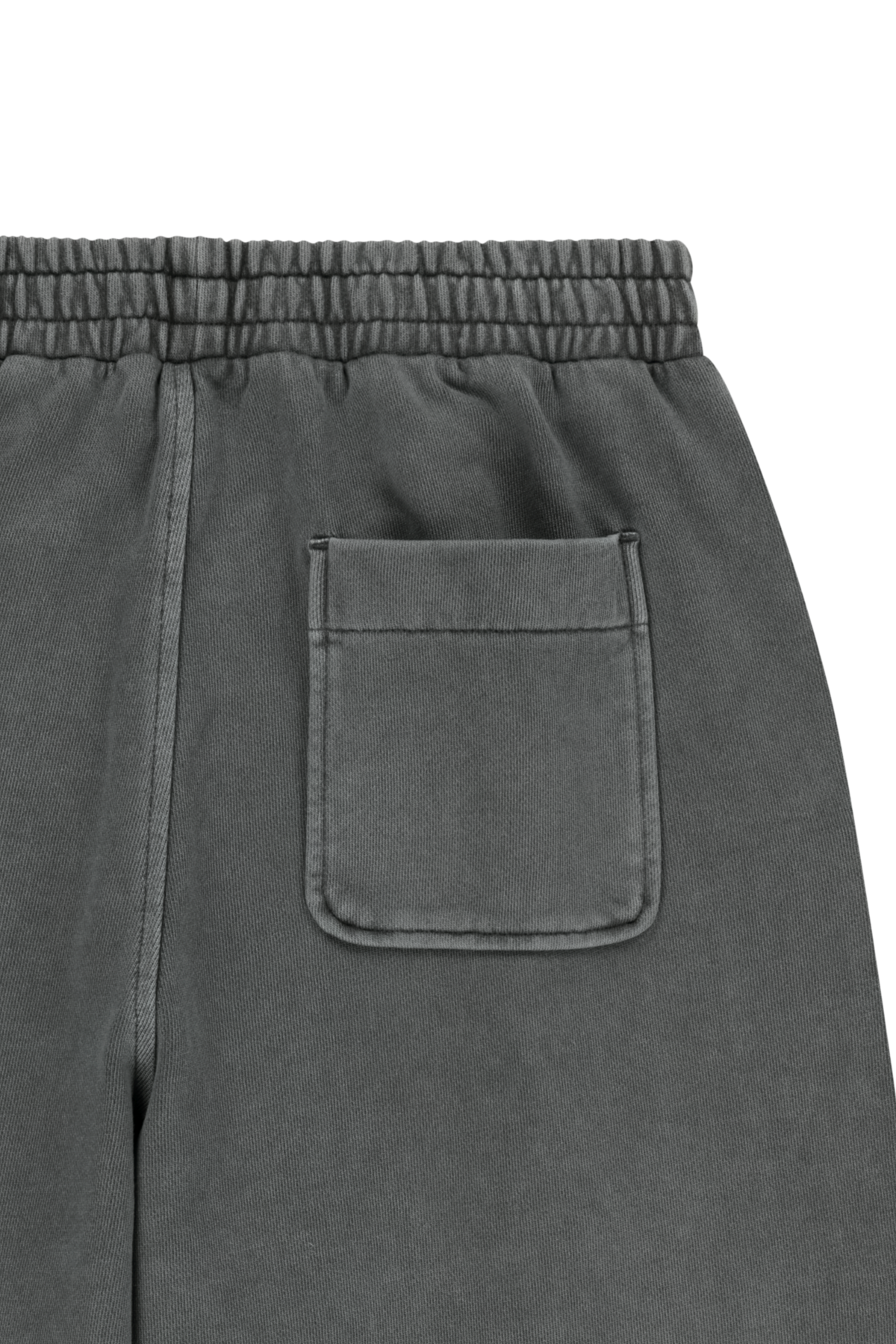 CRACK CLASSIC LOGO DYEING ONE TUCK WIDE SWEAT PANTS