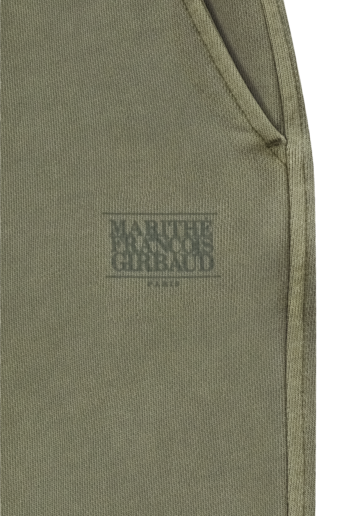 CRACK CLASSIC LOGO DYEING ONE TUCK WIDE SWEAT PANTS