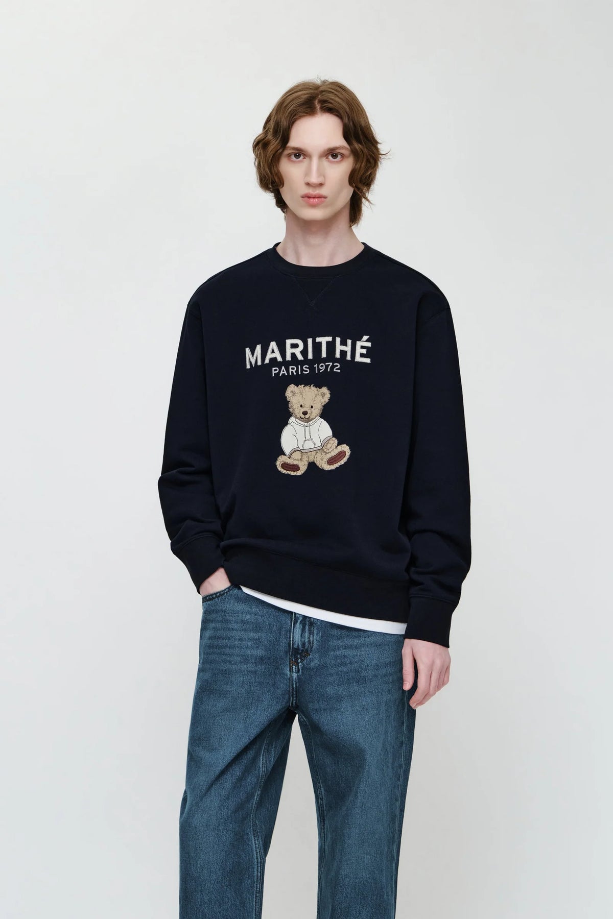 [REGEN] DOODLE BEAR SWEATSHIRT