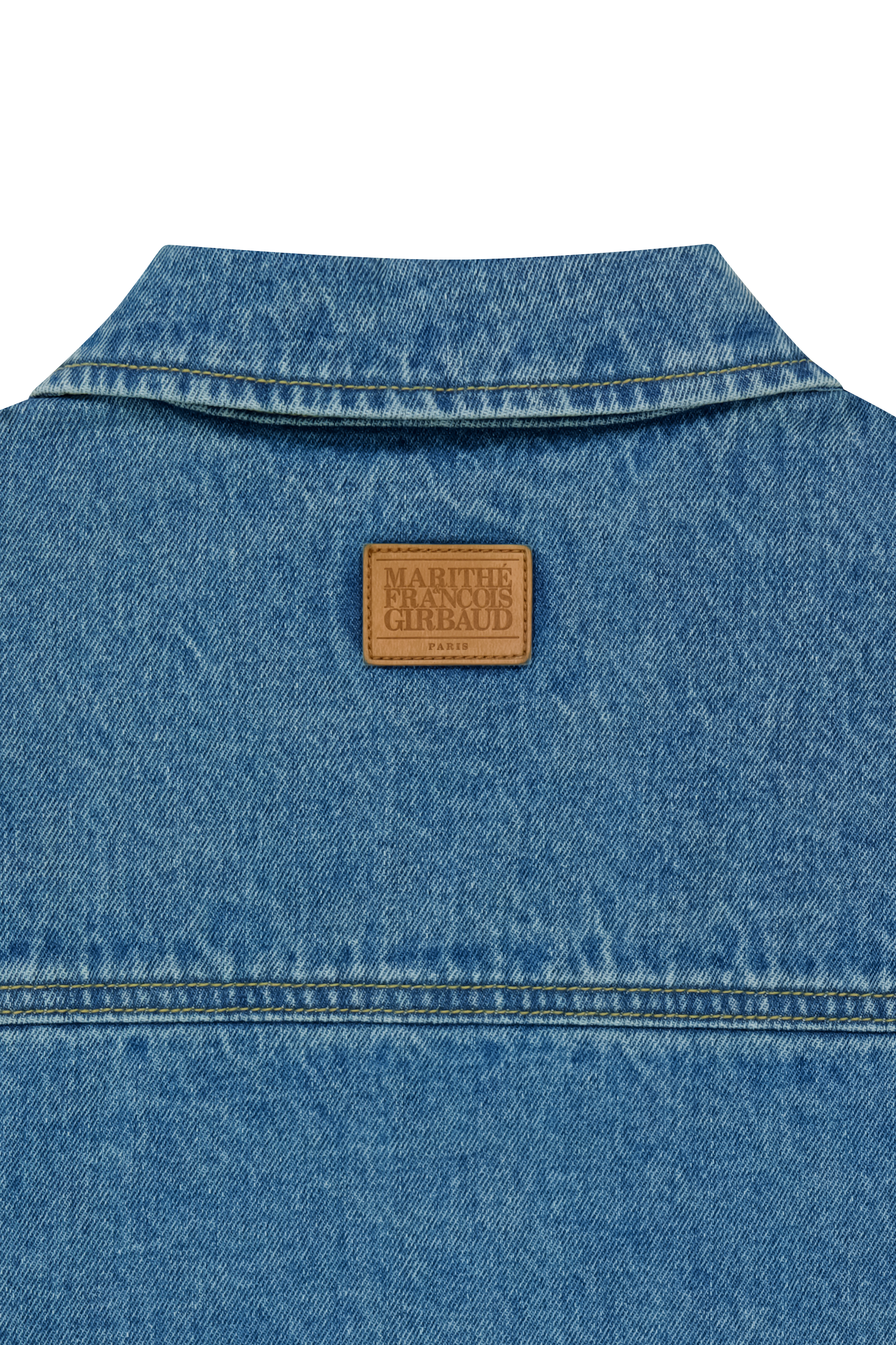 W CROP DENIM BLOUSON JACKET