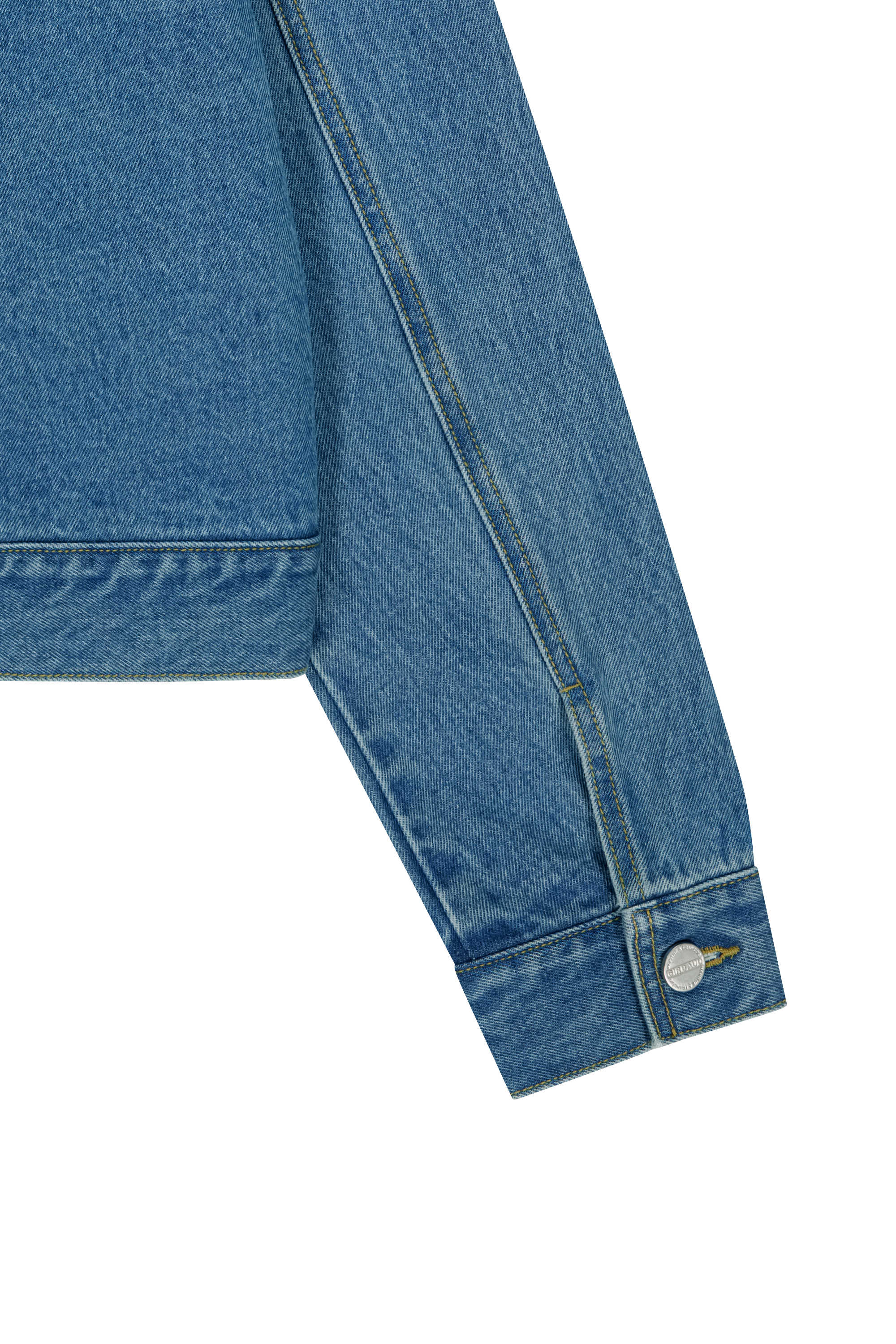 W CROP DENIM BLOUSON JACKET