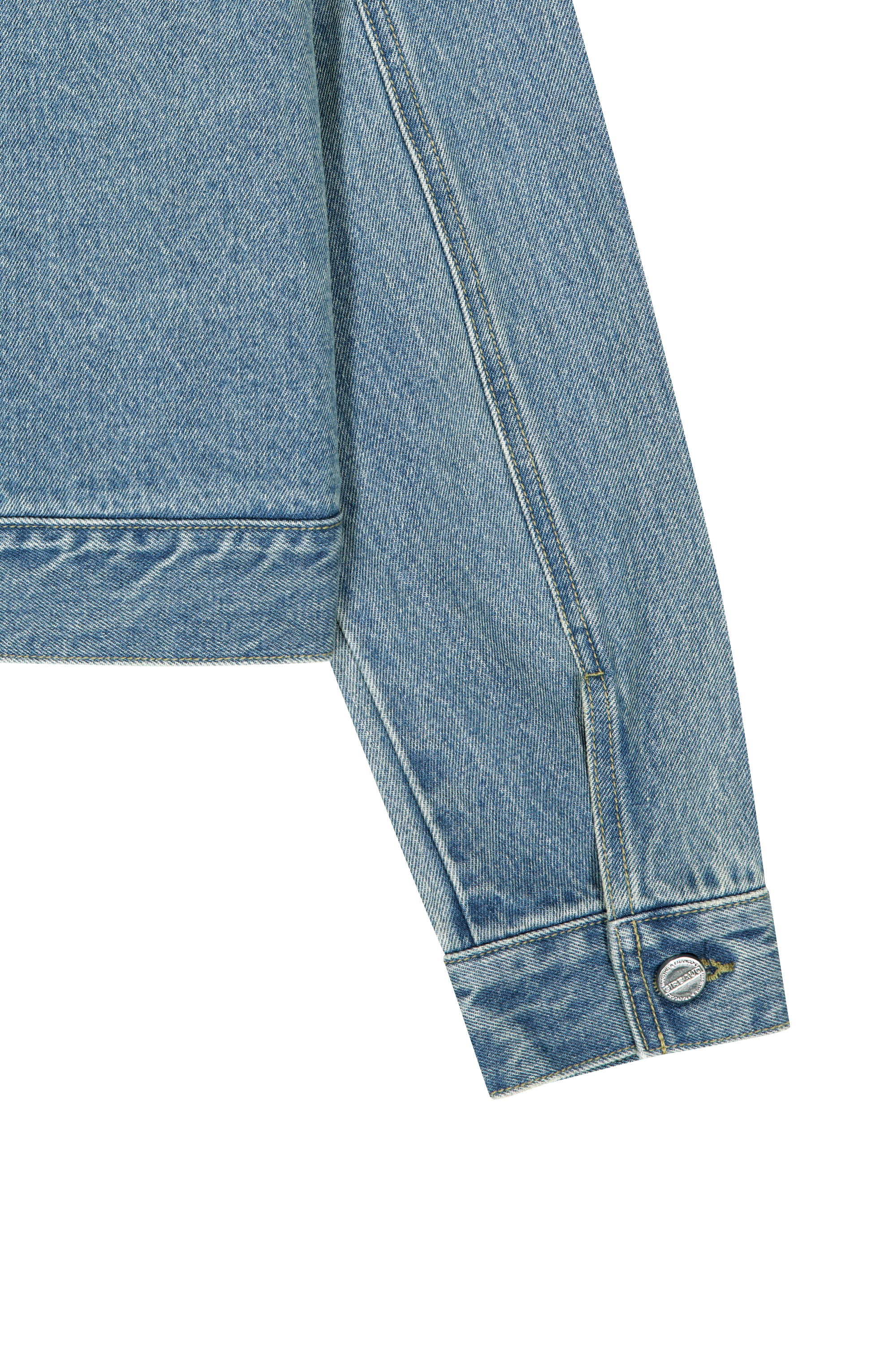 W CROP DENIM BLOUSON JACKET