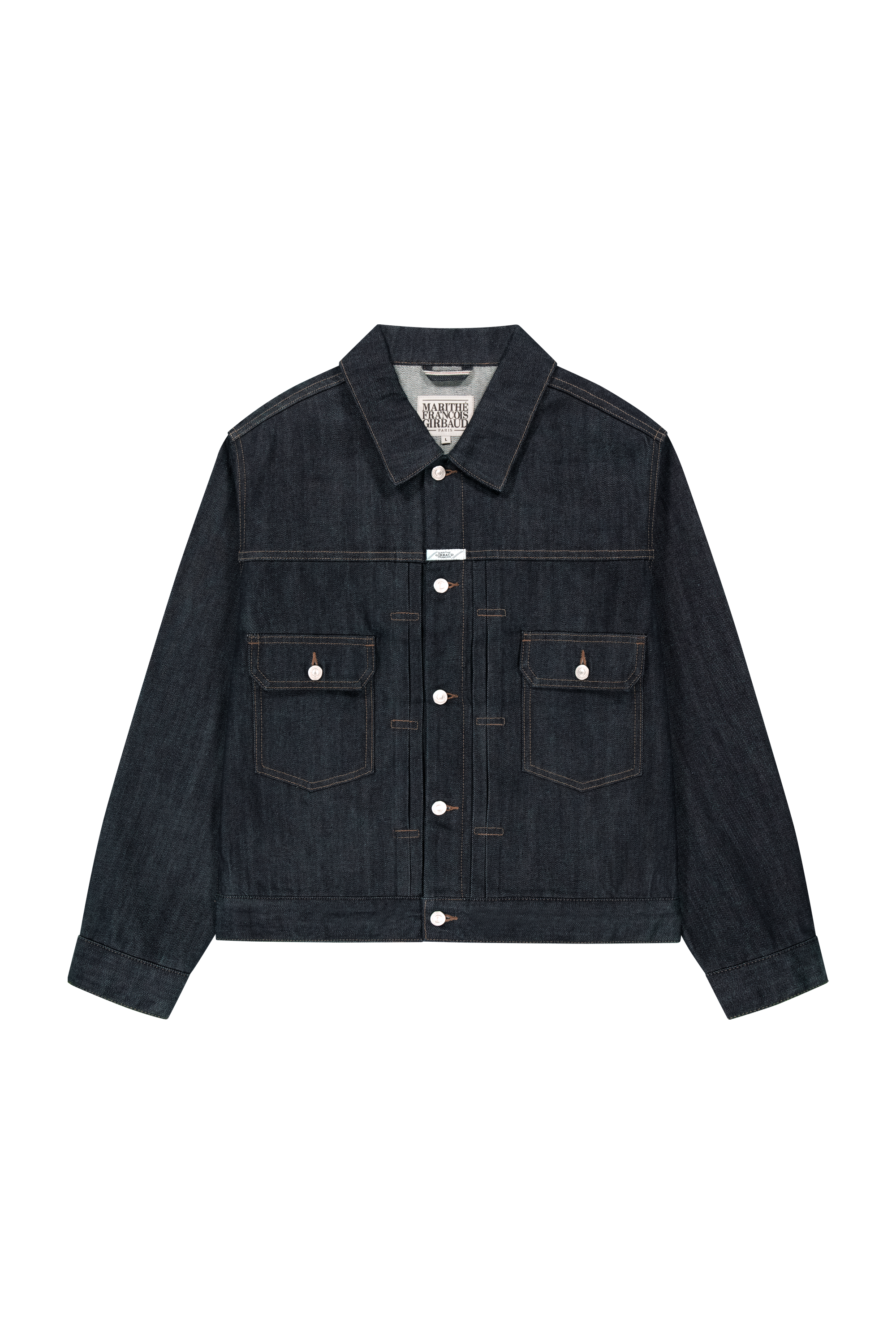M SELVAGE DENIM TRUCKER JACKET