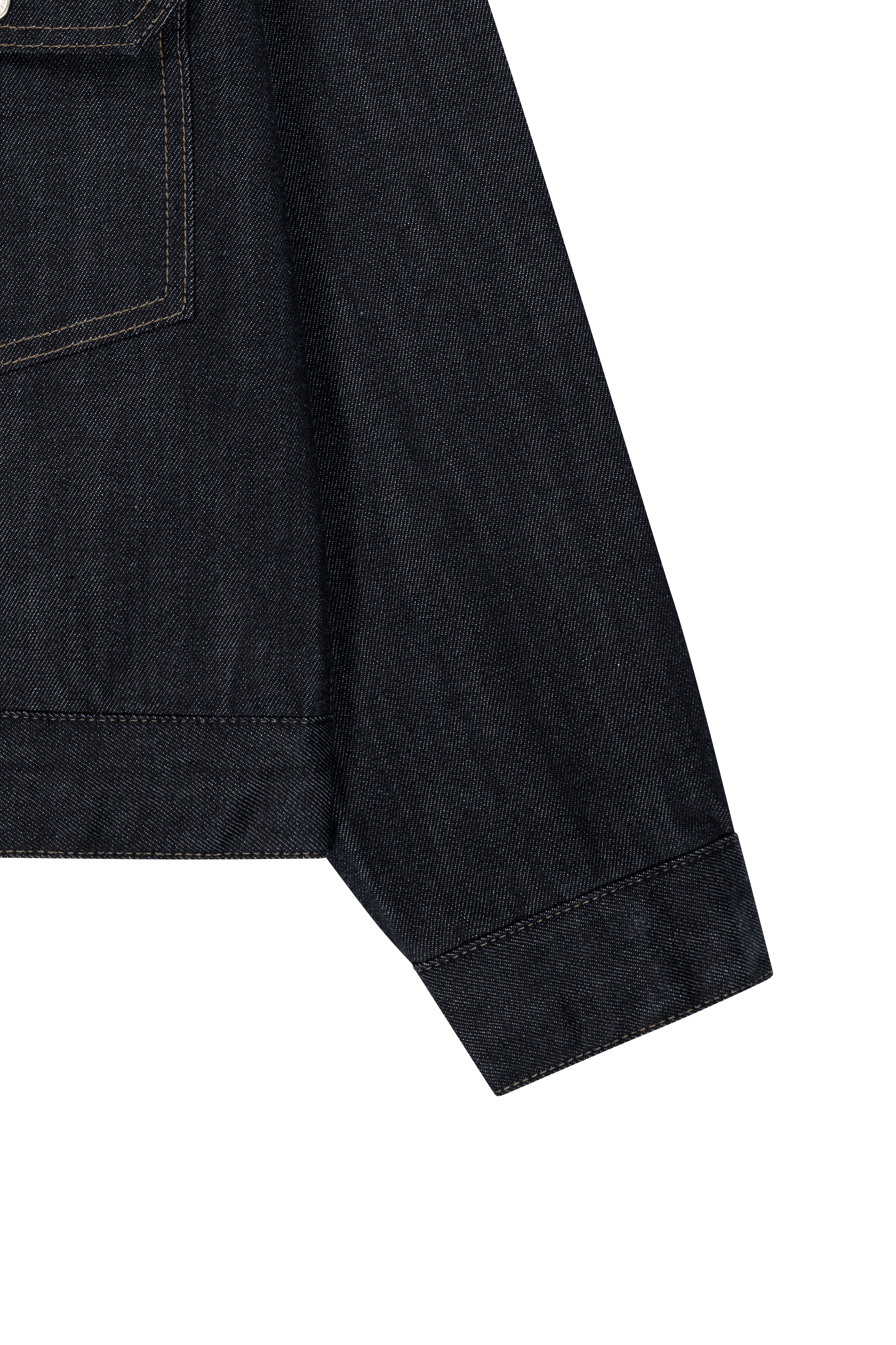 M SELVAGE DENIM TRUCKER JACKET