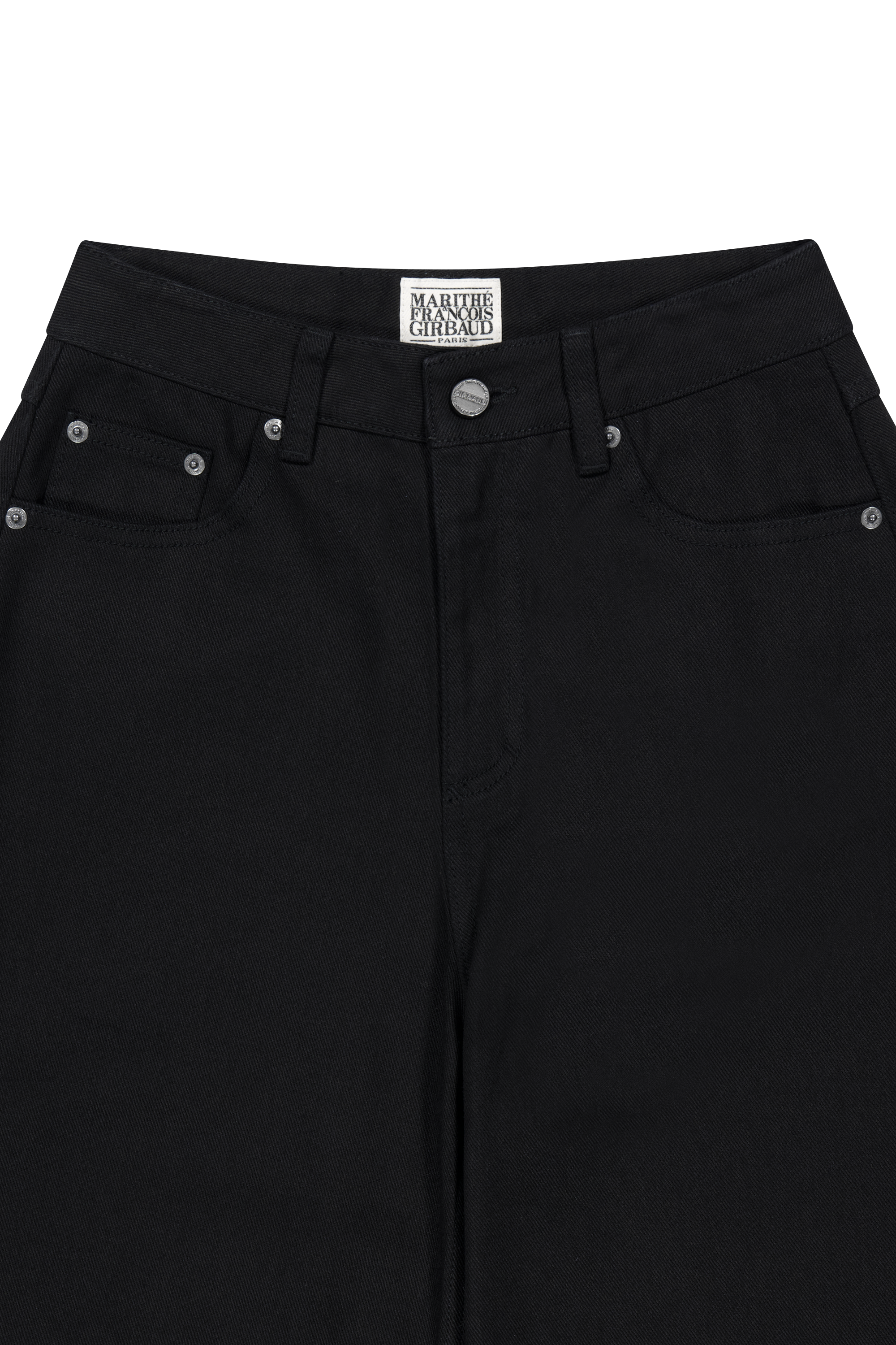 W CURVED DENIM PANTS