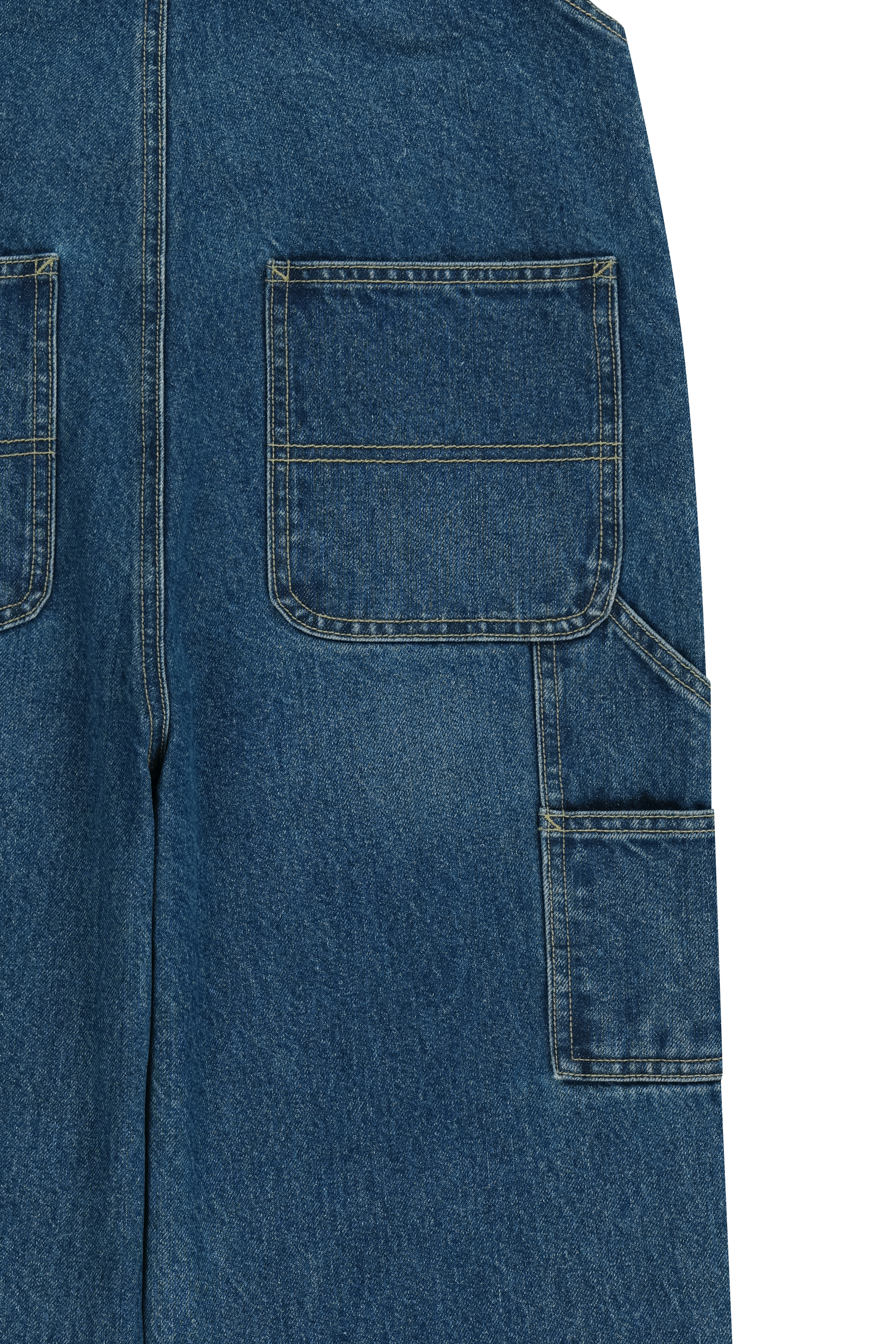 DENIM OVERALL PANTS