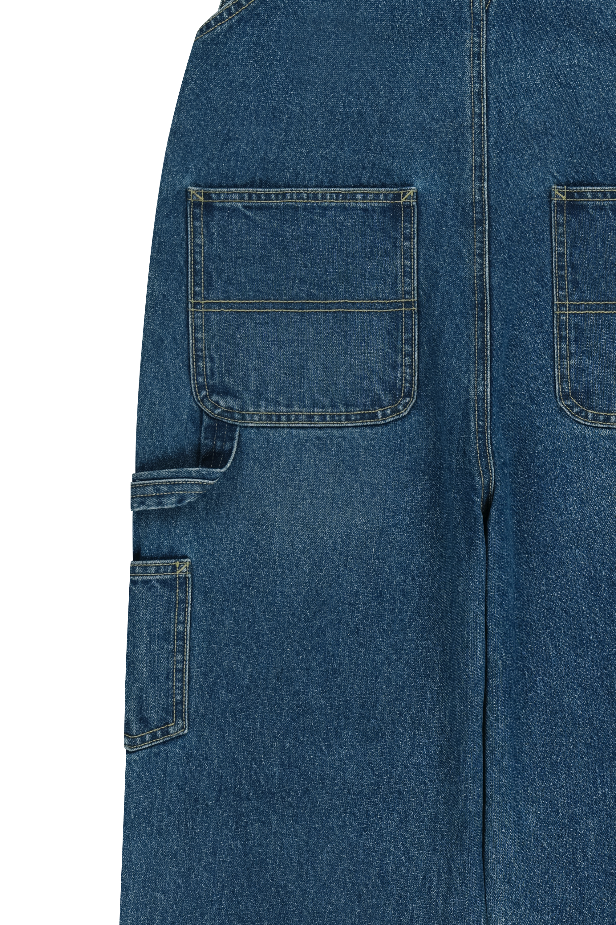 DENIM OVERALL PANTS
