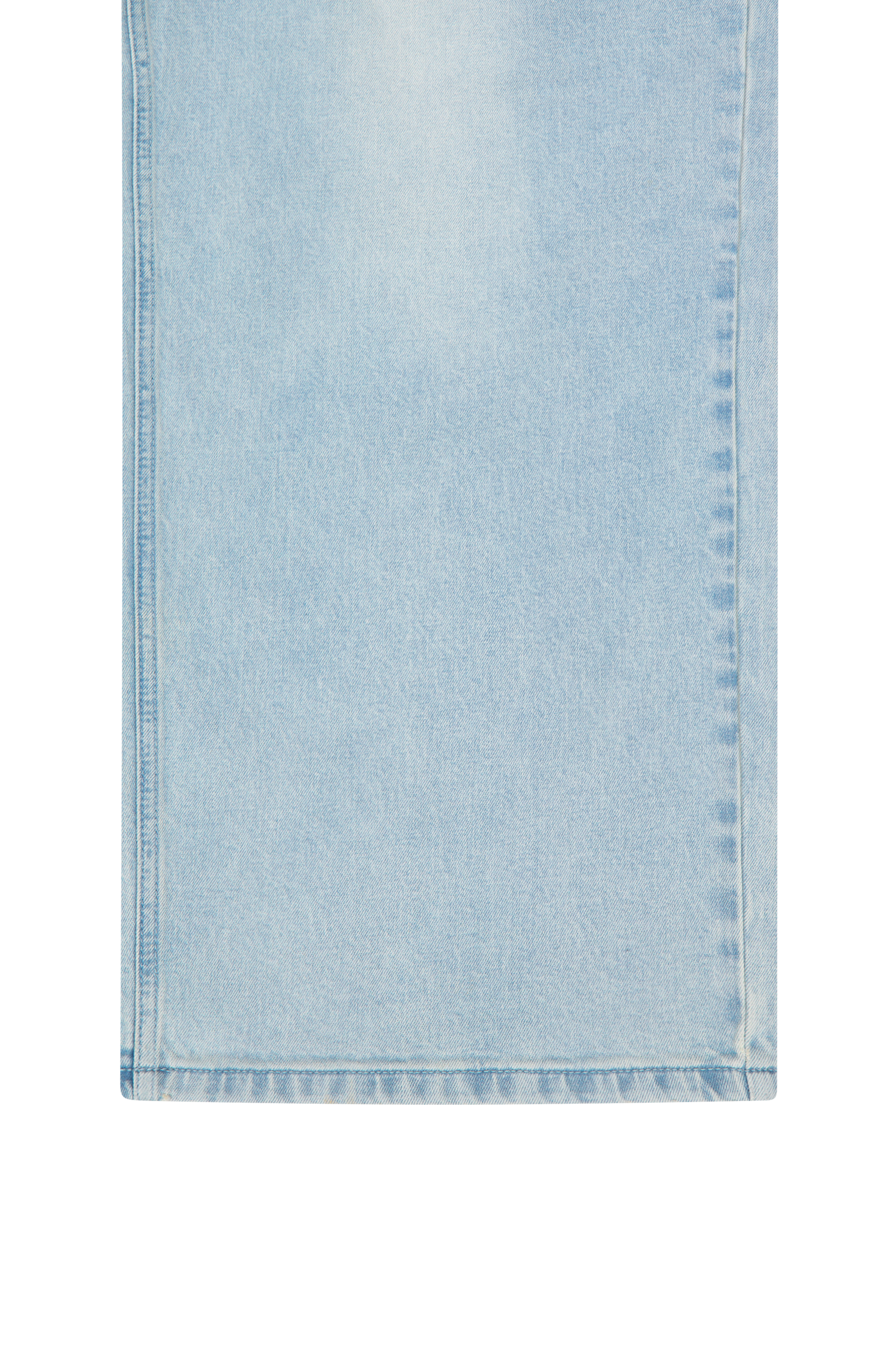 NEW M LOW-WAIST TUCK WIDE DENIM PANTS