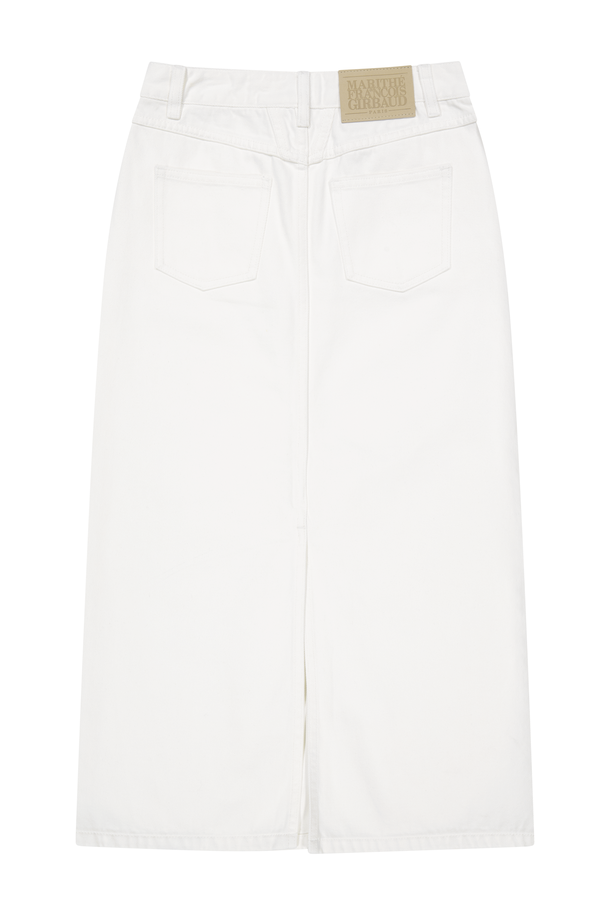 W DENIM MAXI SKIRT