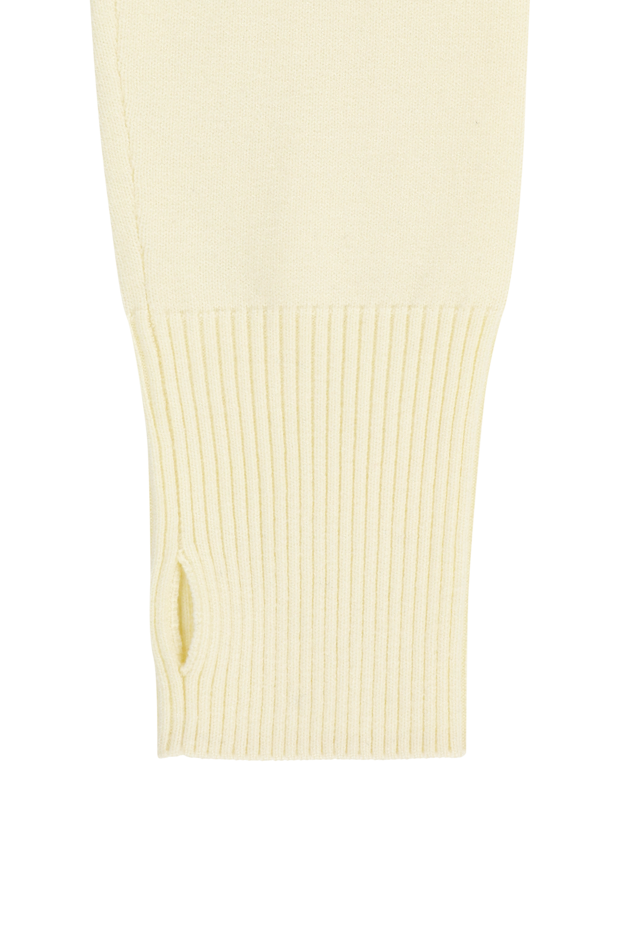 W SMALL CLASSIC LOGO CROP KNIT PULLOVER