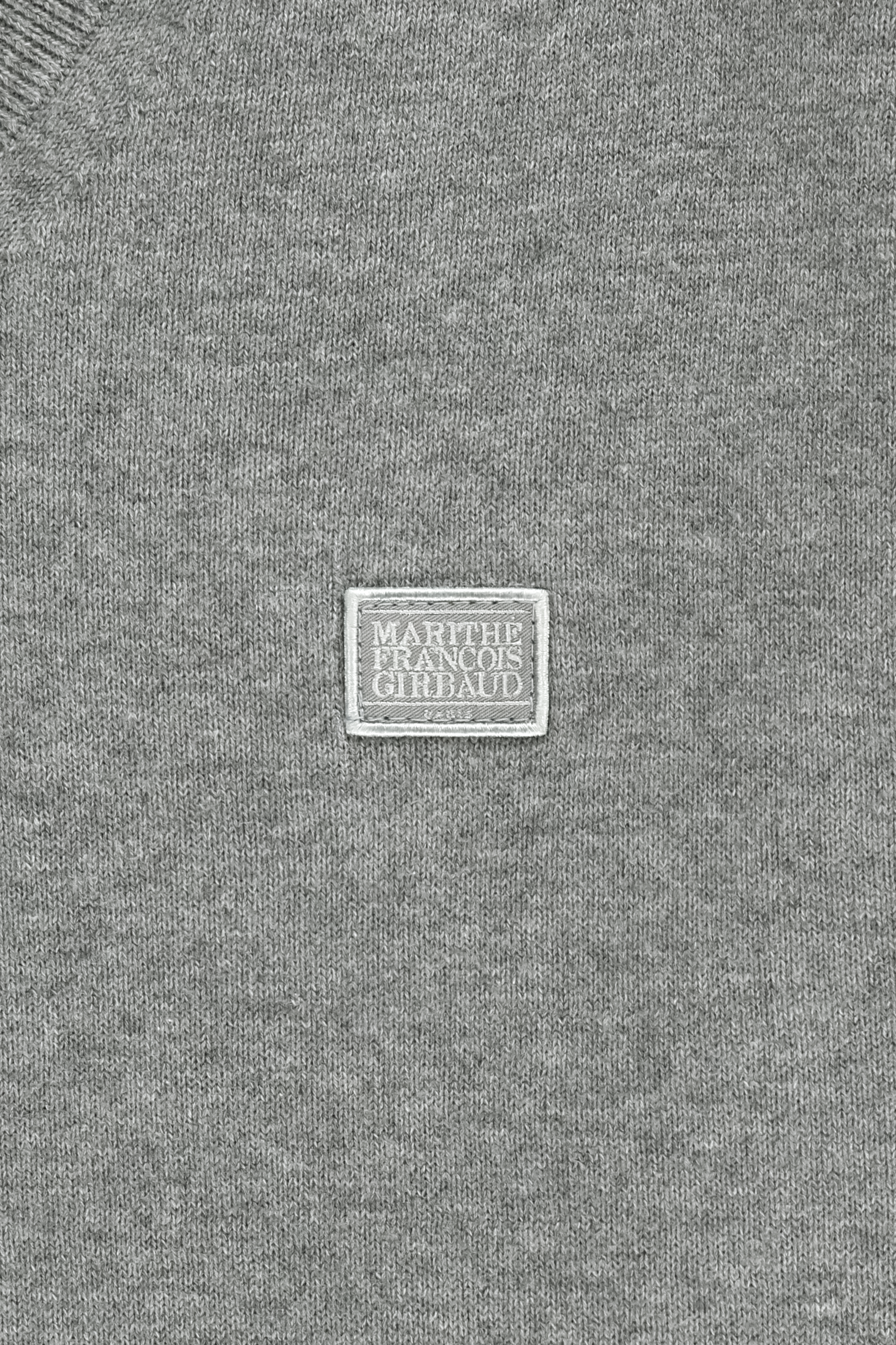 V-NECK WAPPEN KNIT PULLOVER