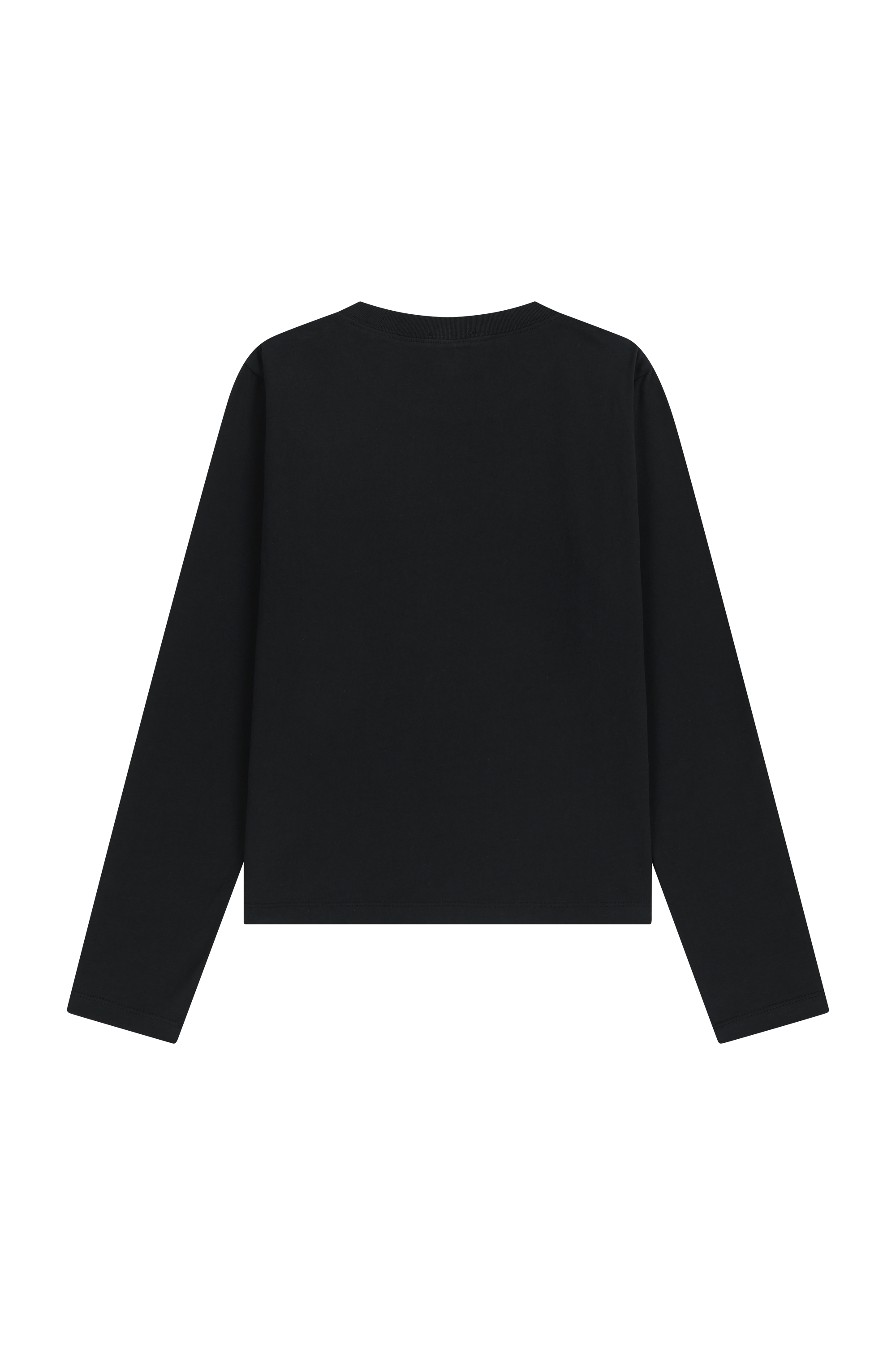 W REGULAR LOGO SLIM LONG SLEEVE TEE