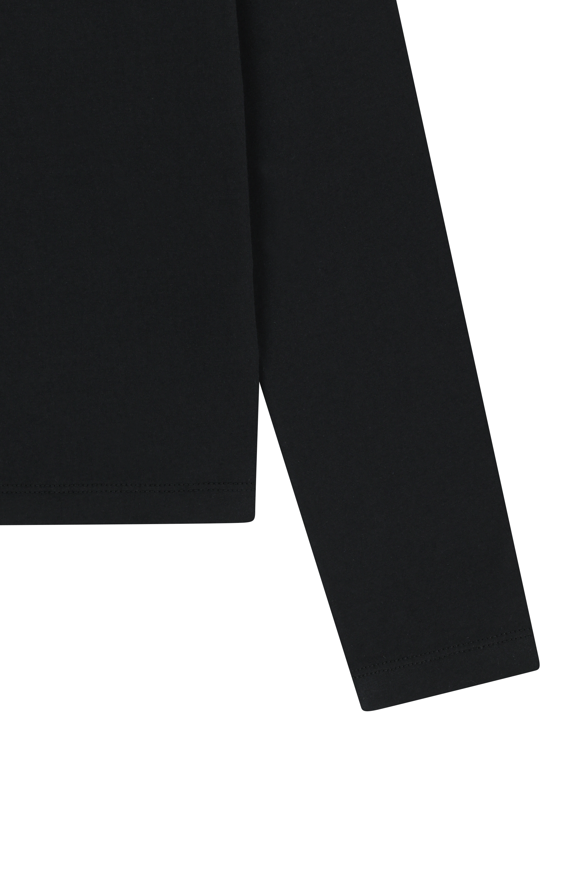 W REGULAR LOGO SLIM LONG SLEEVE TEE