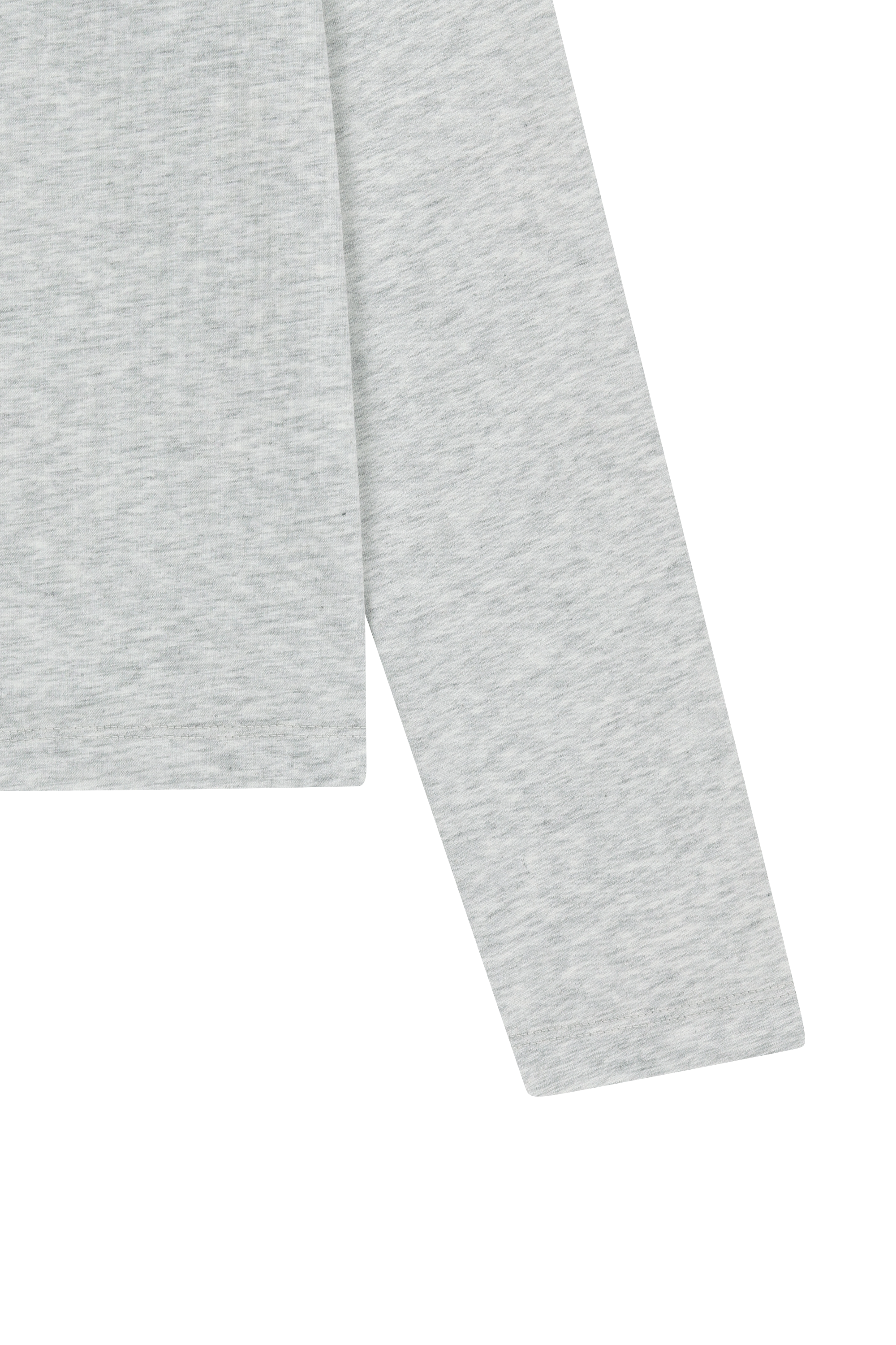 W REGULAR LOGO SLIM LONG SLEEVE TEE