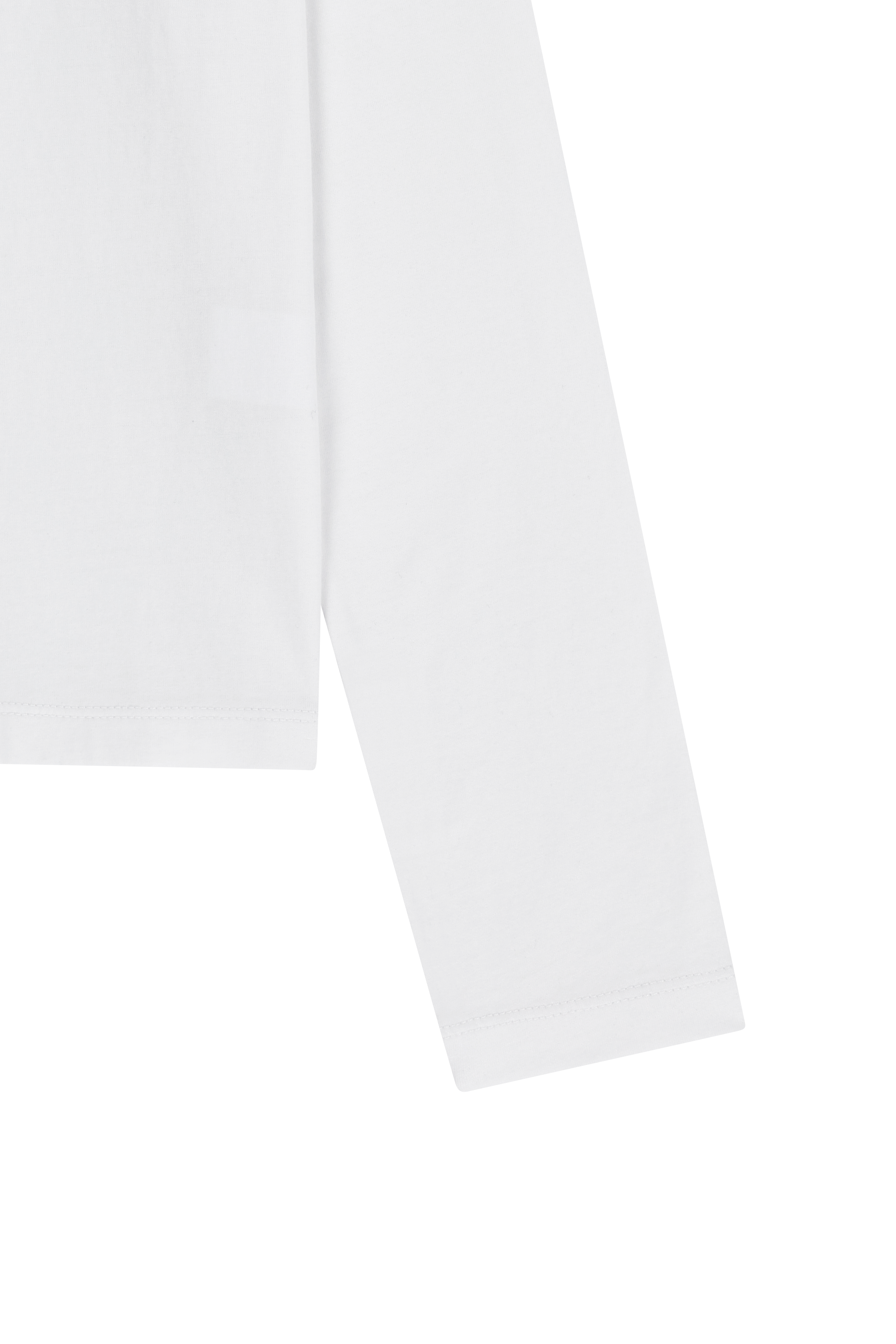 W REGULAR LOGO SLIM LONG SLEEVE TEE