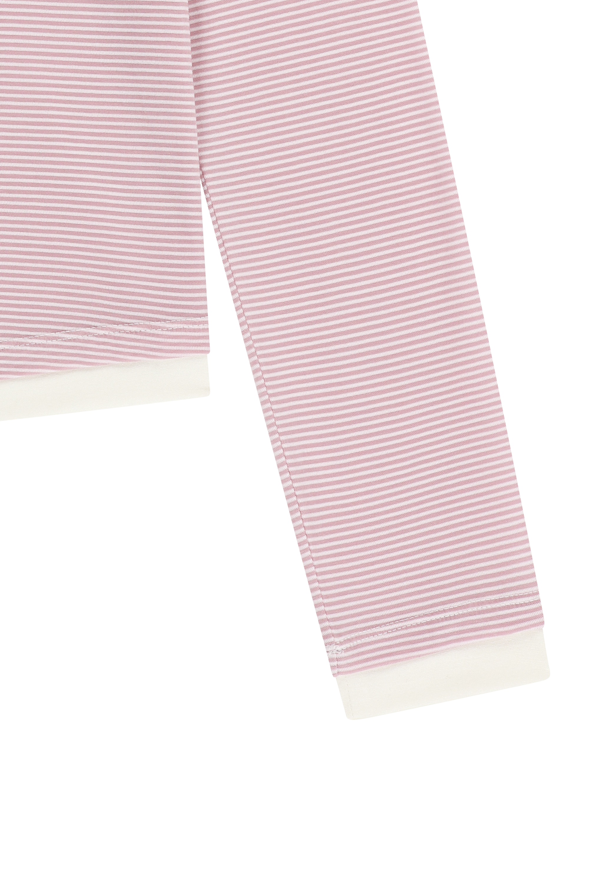 W RINGER STRIPE LONG SLEEVE TEE