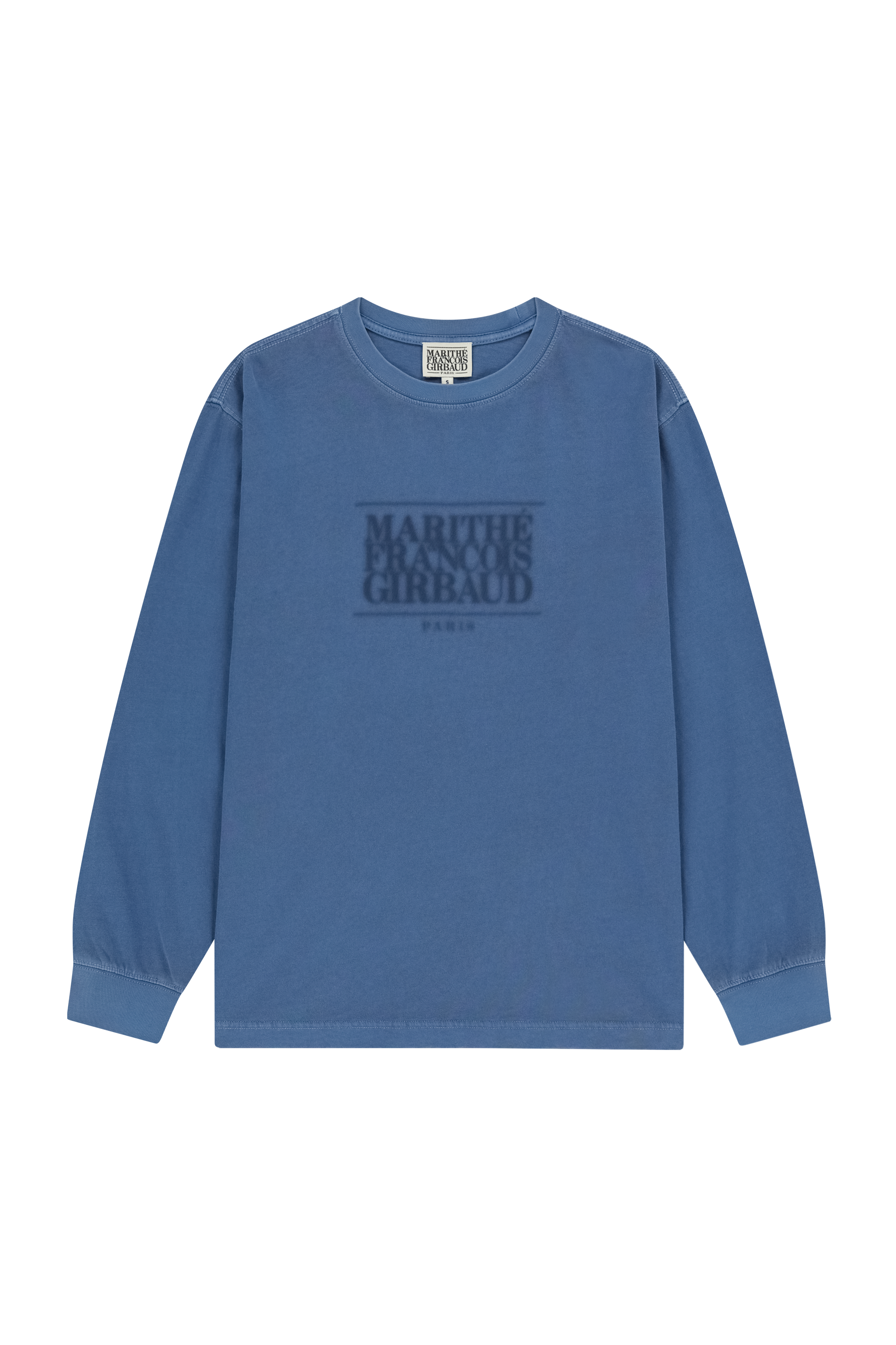 CRACK CLASSIC LOGO DYEING LONG SLEEVE TEE