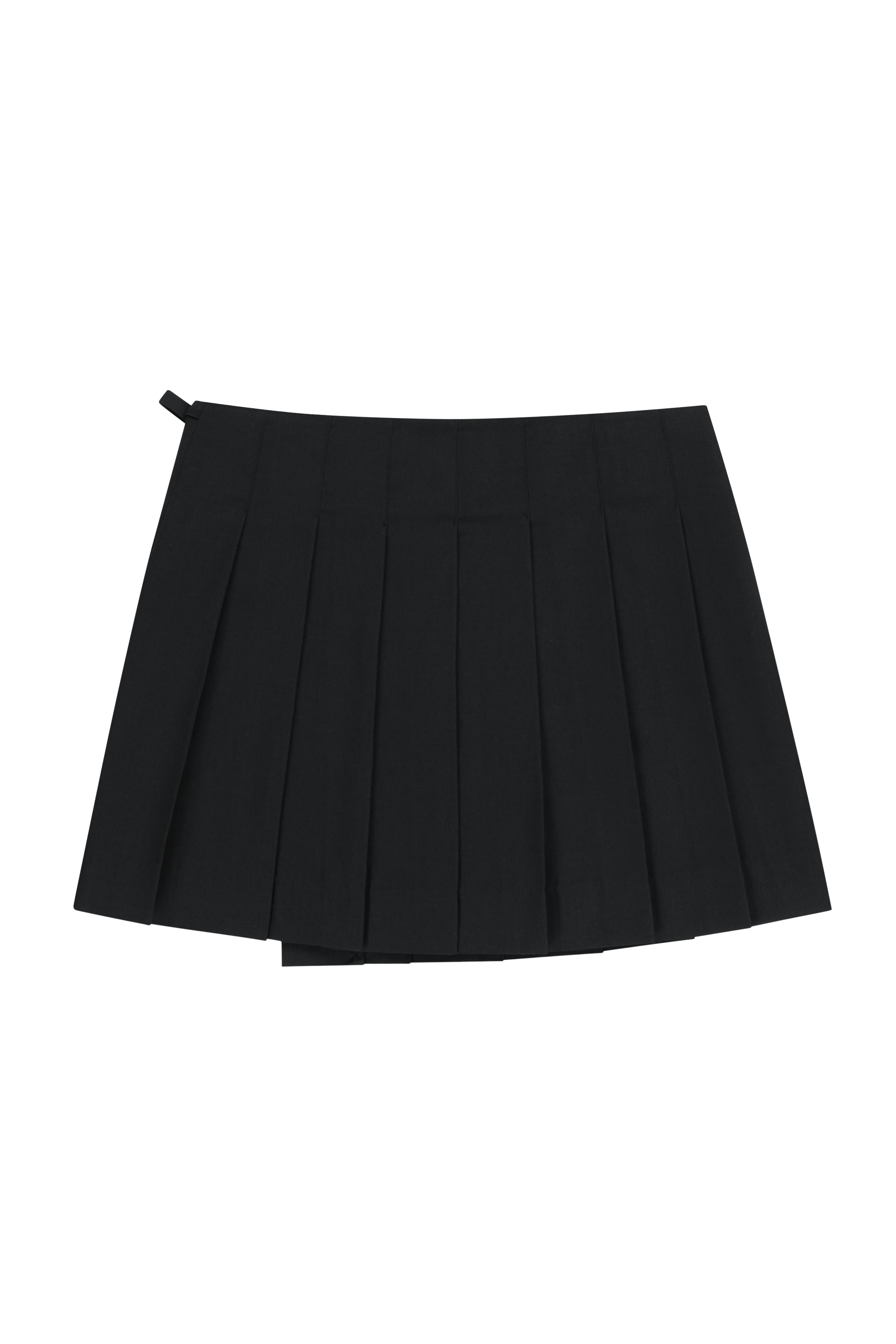 W LAYERED PLEATS SKIRT PANTS