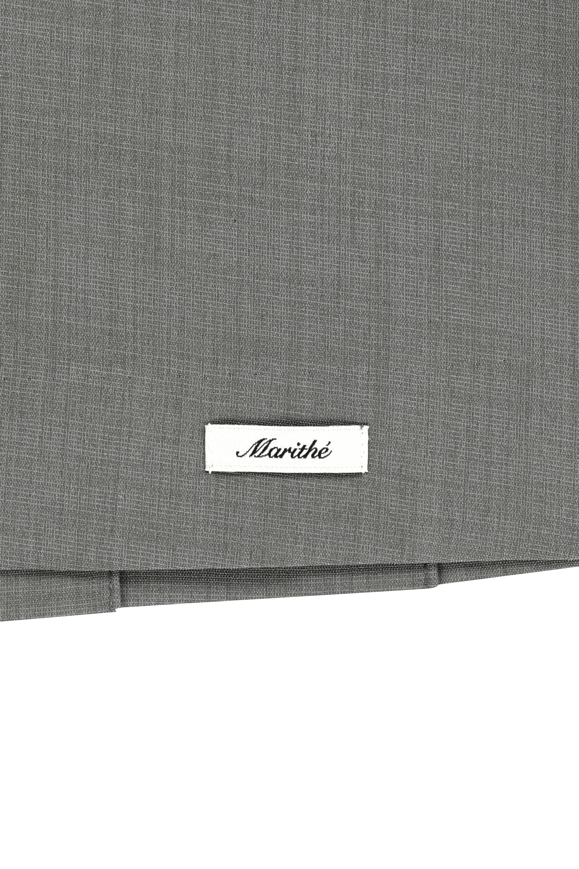 W LAYERED PLEATS SKIRT PANTS