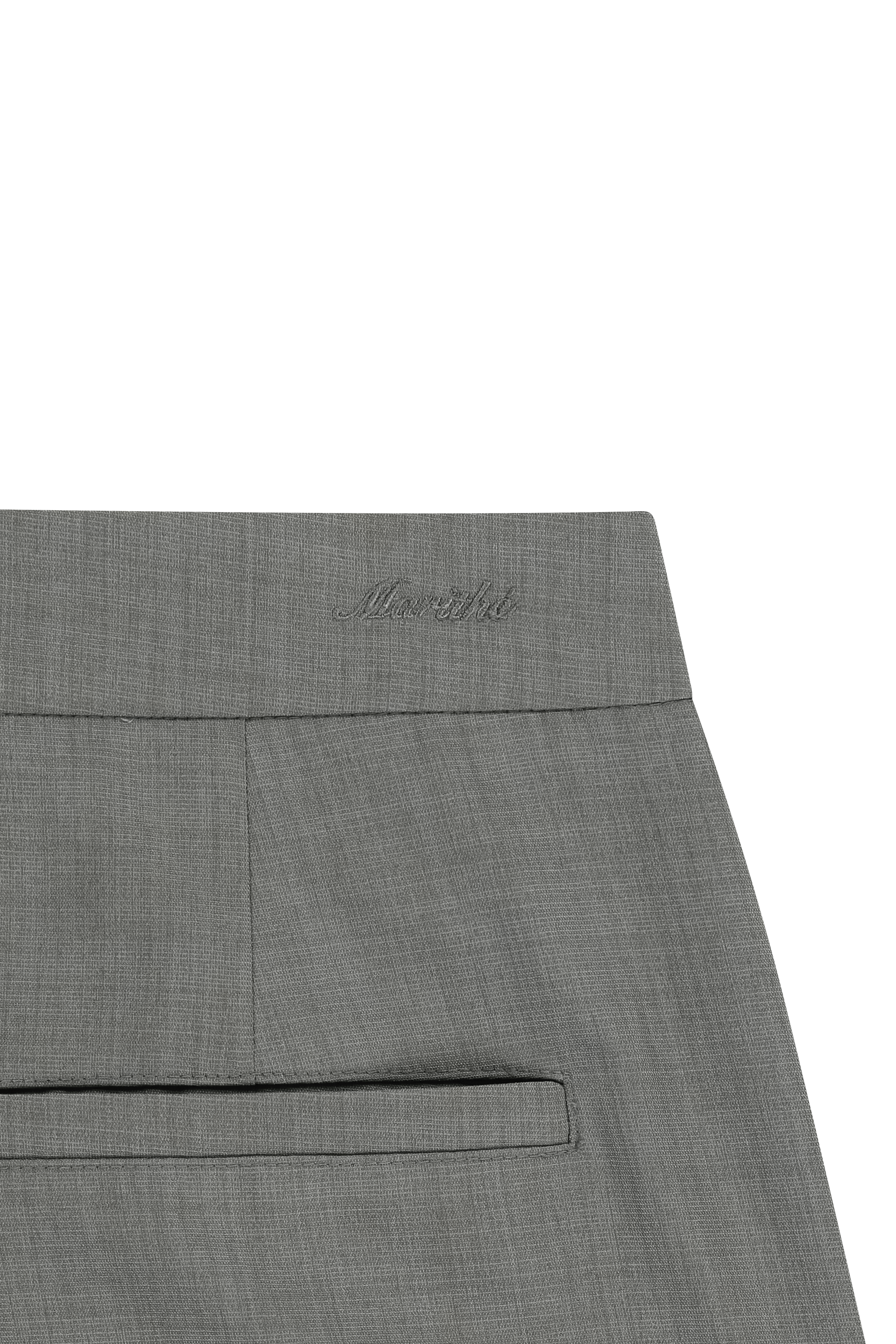 W LAYERED PLEATS SKIRT PANTS