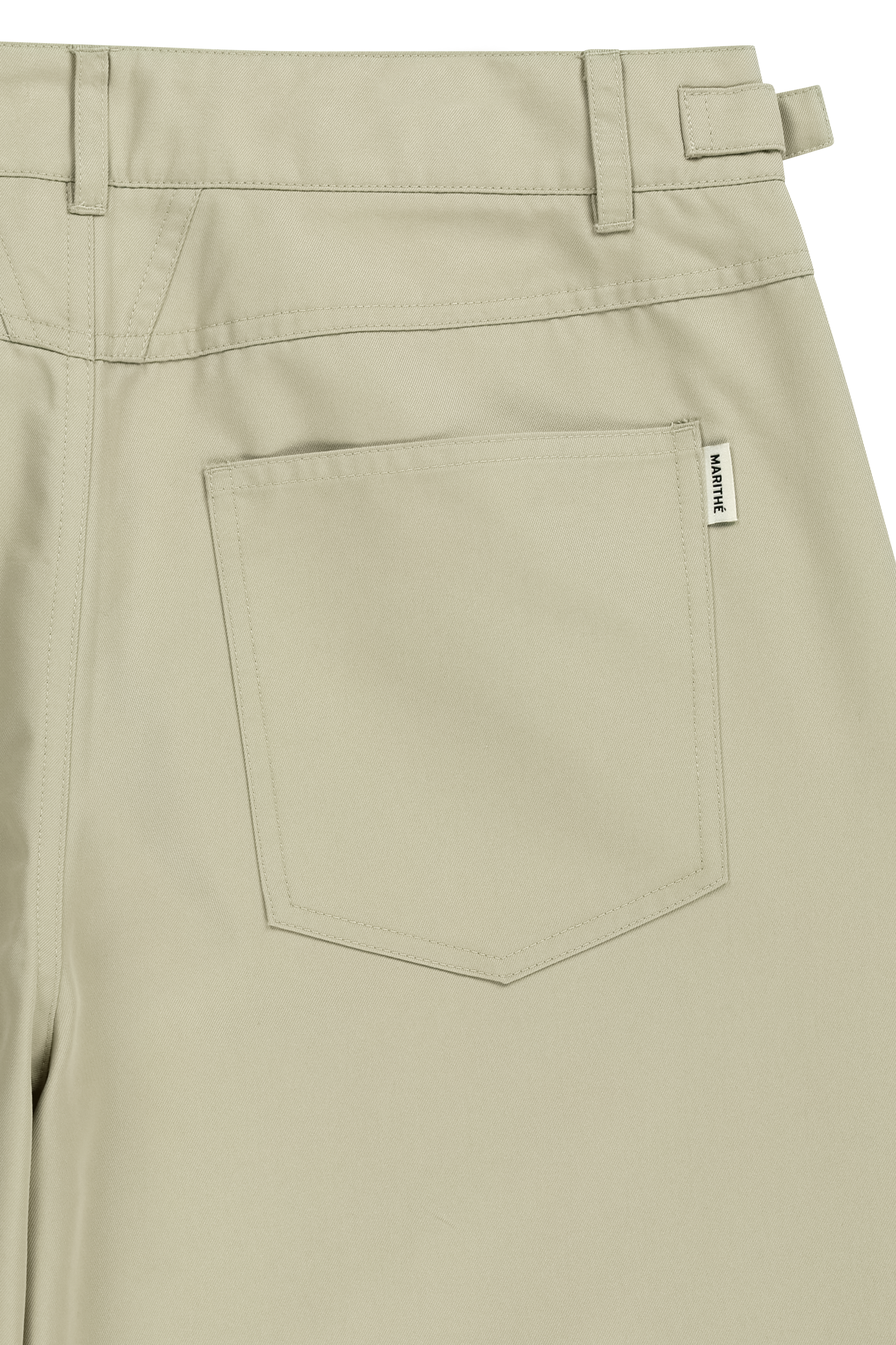 M CURVED CHINO PANTS