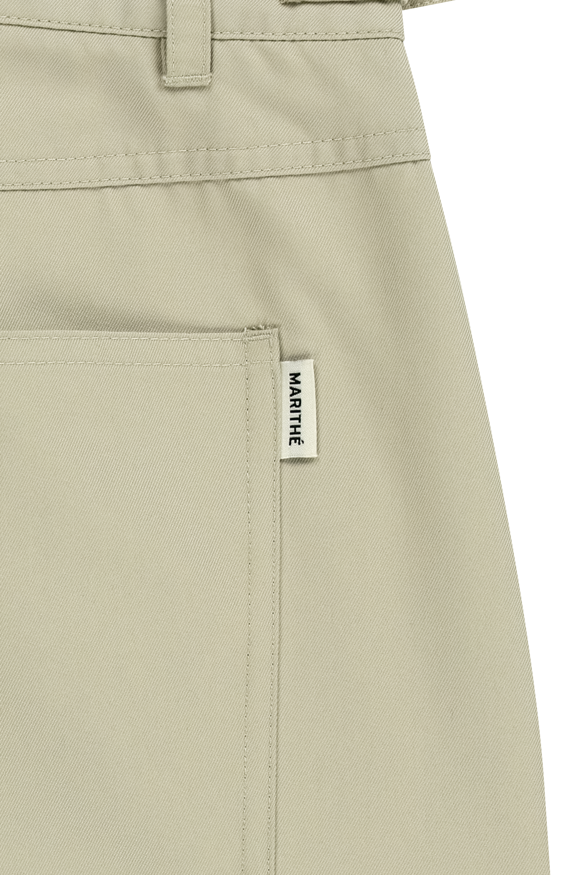 M CURVED CHINO PANTS