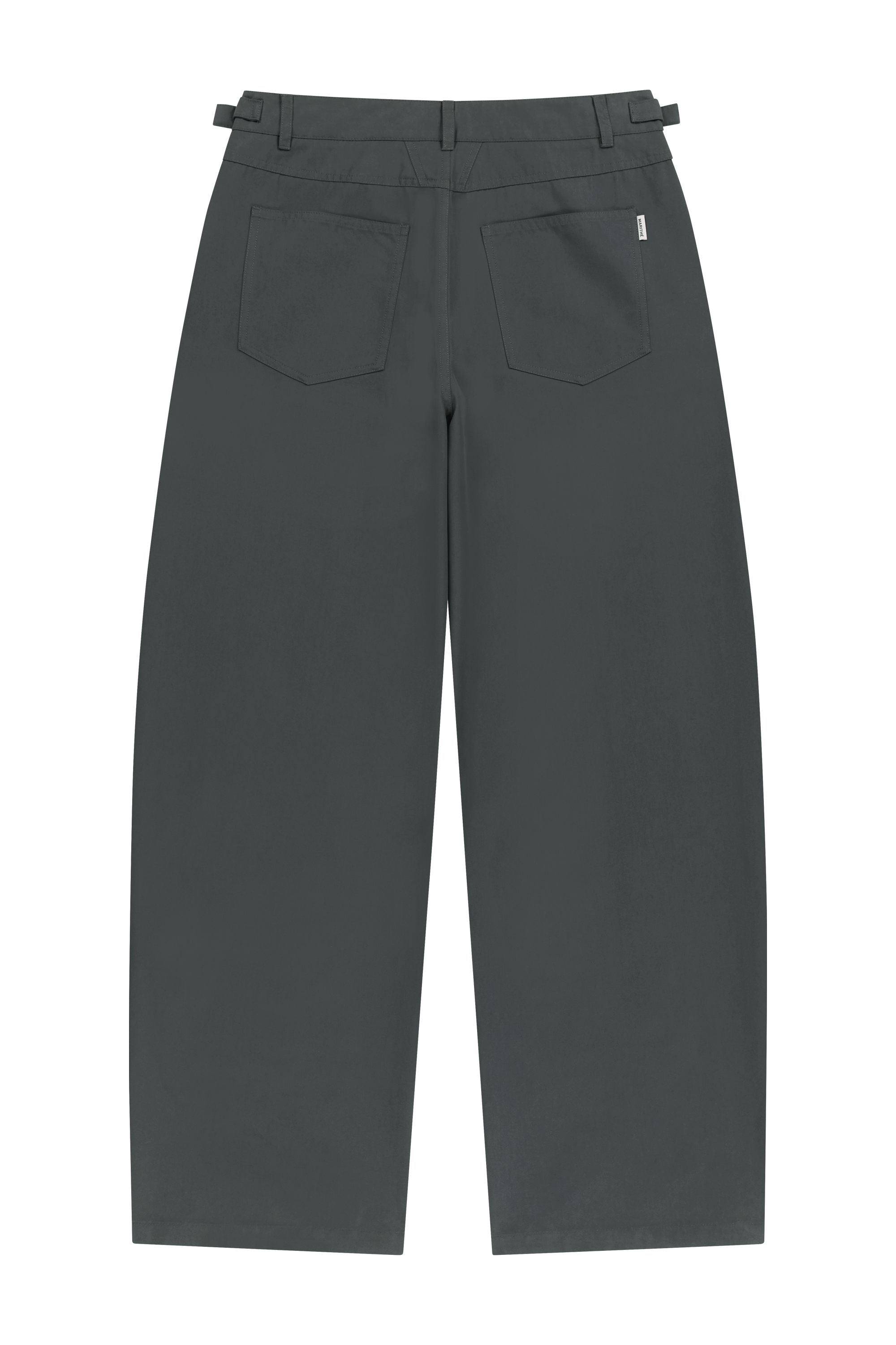 M CURVED CHINO PANTS