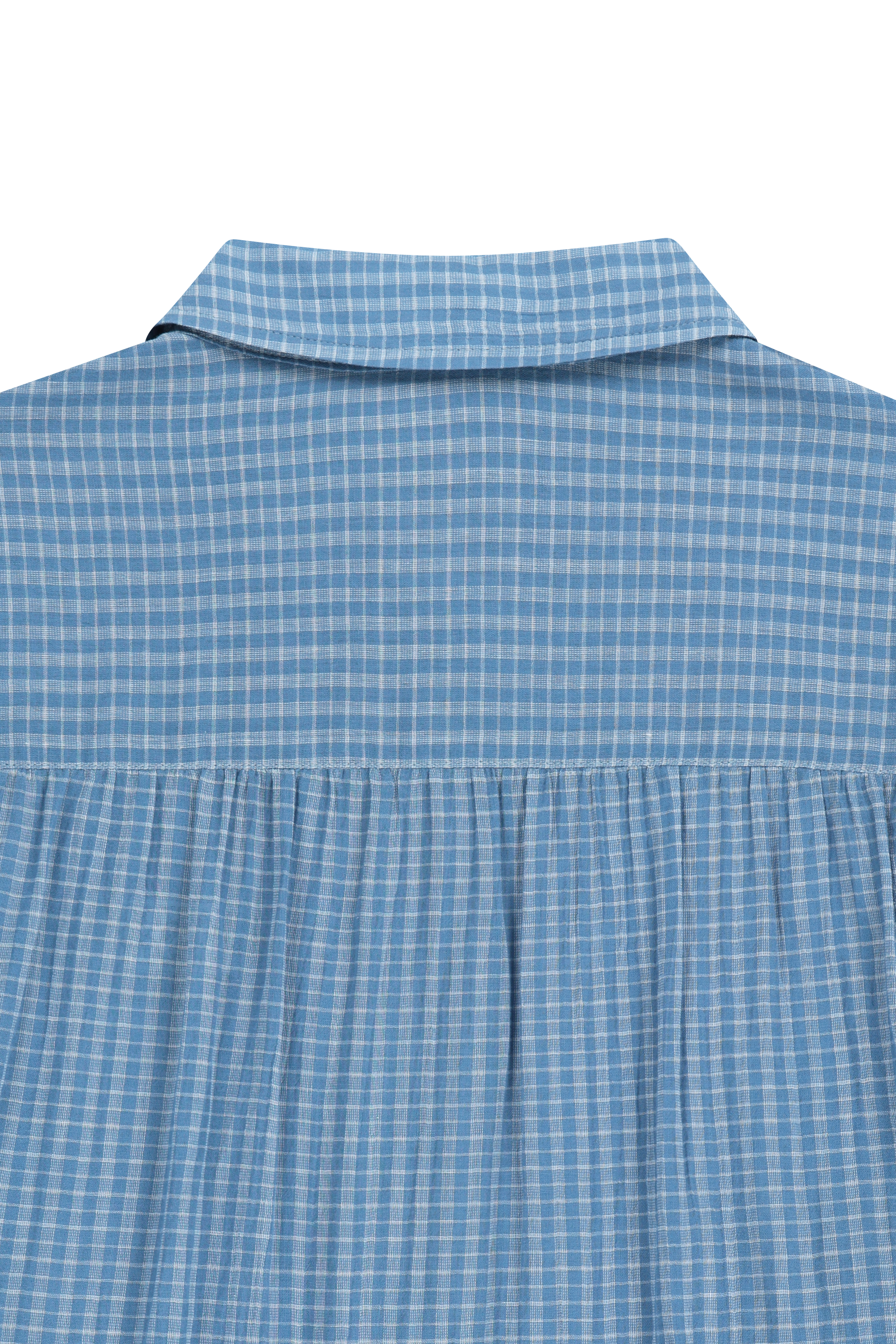 W PATTERN SHEER SHIRT