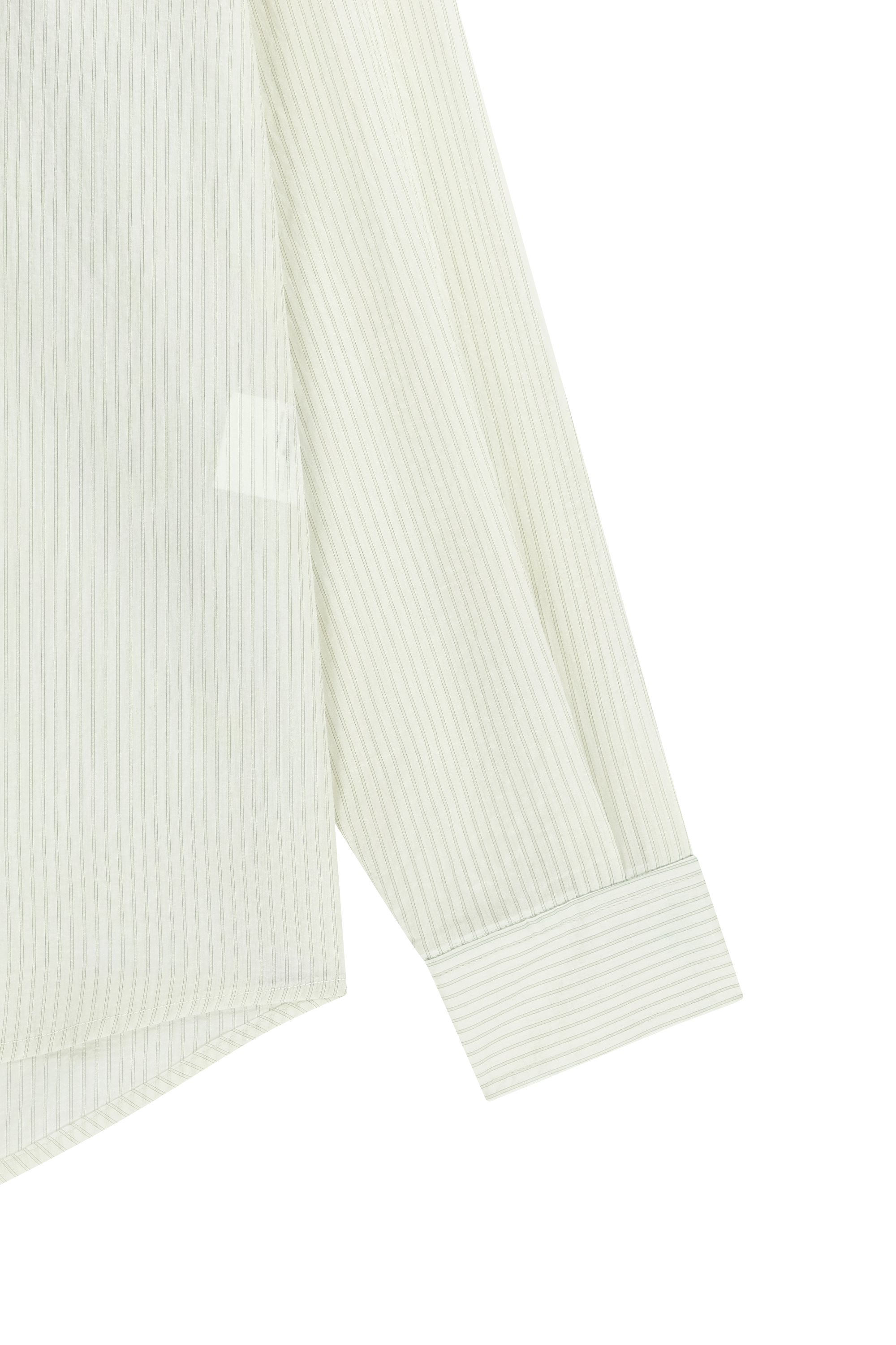 W PATTERN SHEER SHIRT