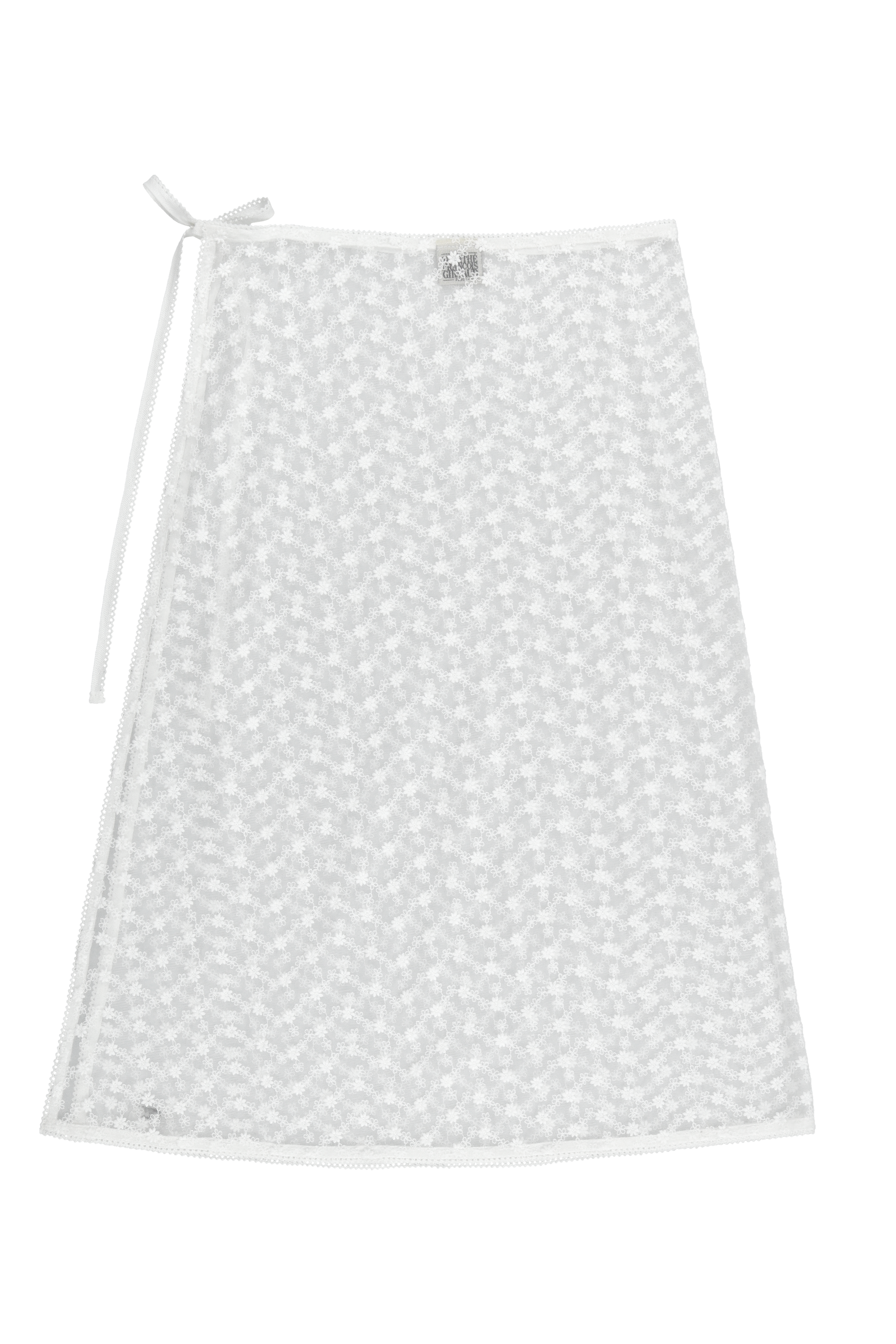 W LACE LAYERED SKIRT