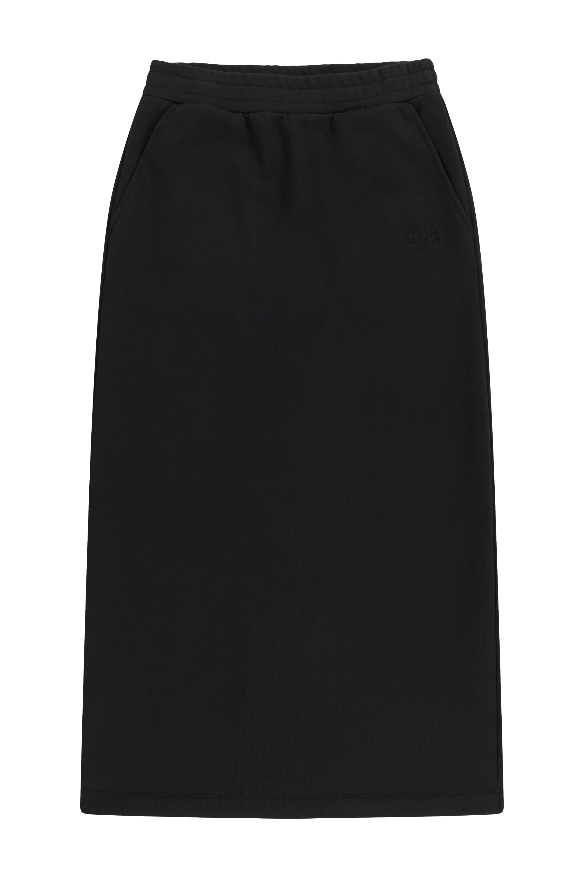 W CLASSIC LOGO SWEAT LONG SKIRT