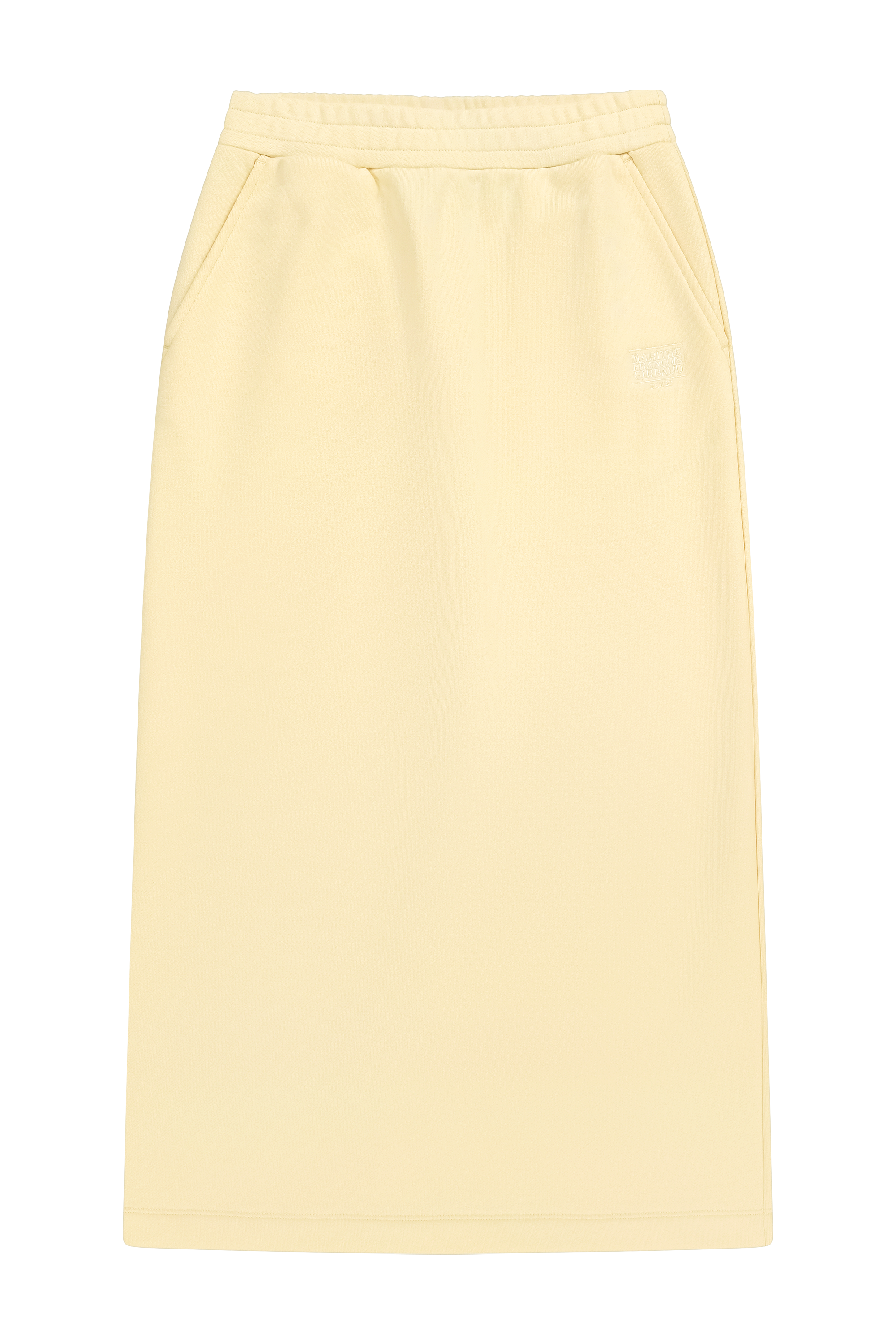 W CLASSIC LOGO SWEAT LONG SKIRT
