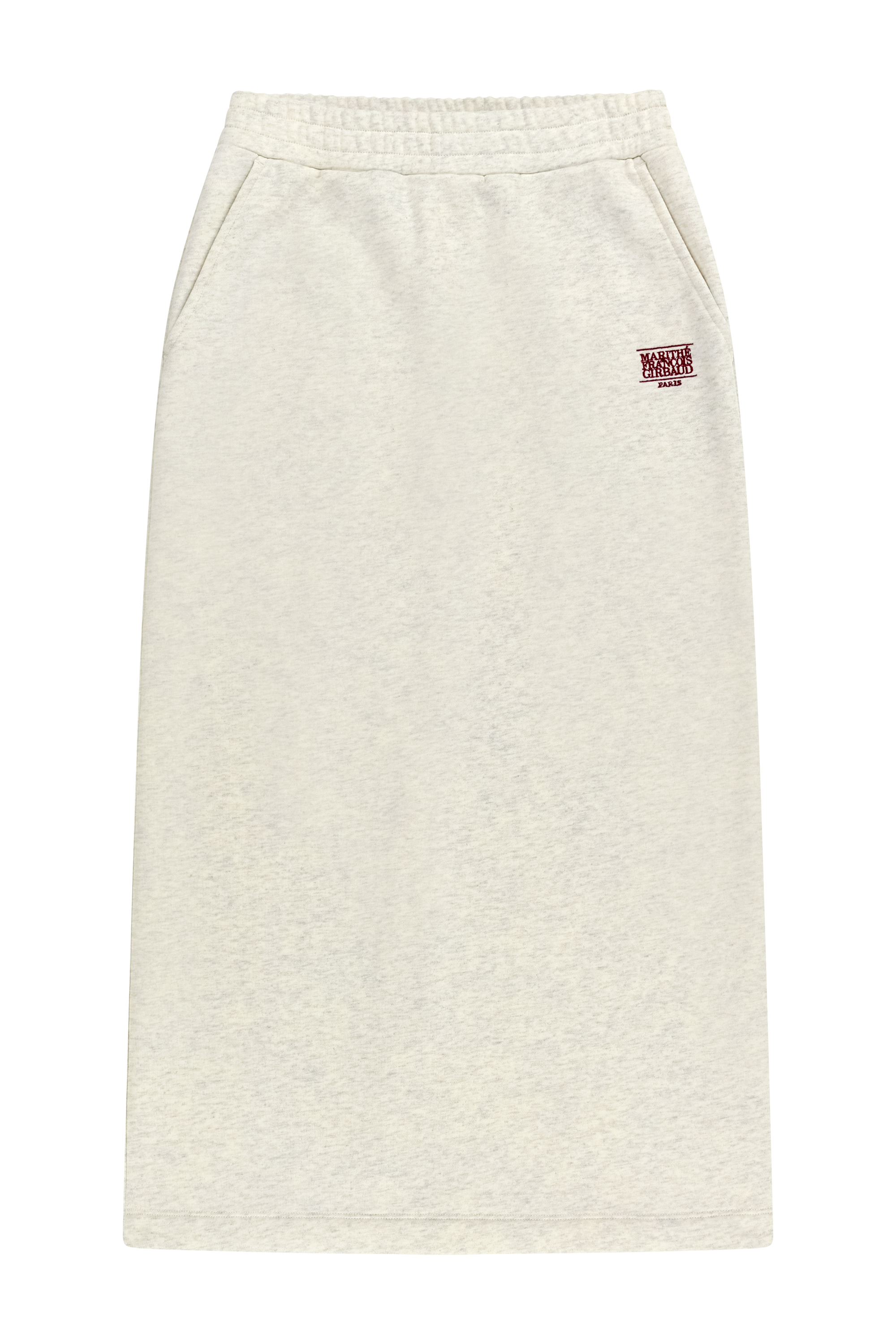 W CLASSIC LOGO SWEAT LONG SKIRT