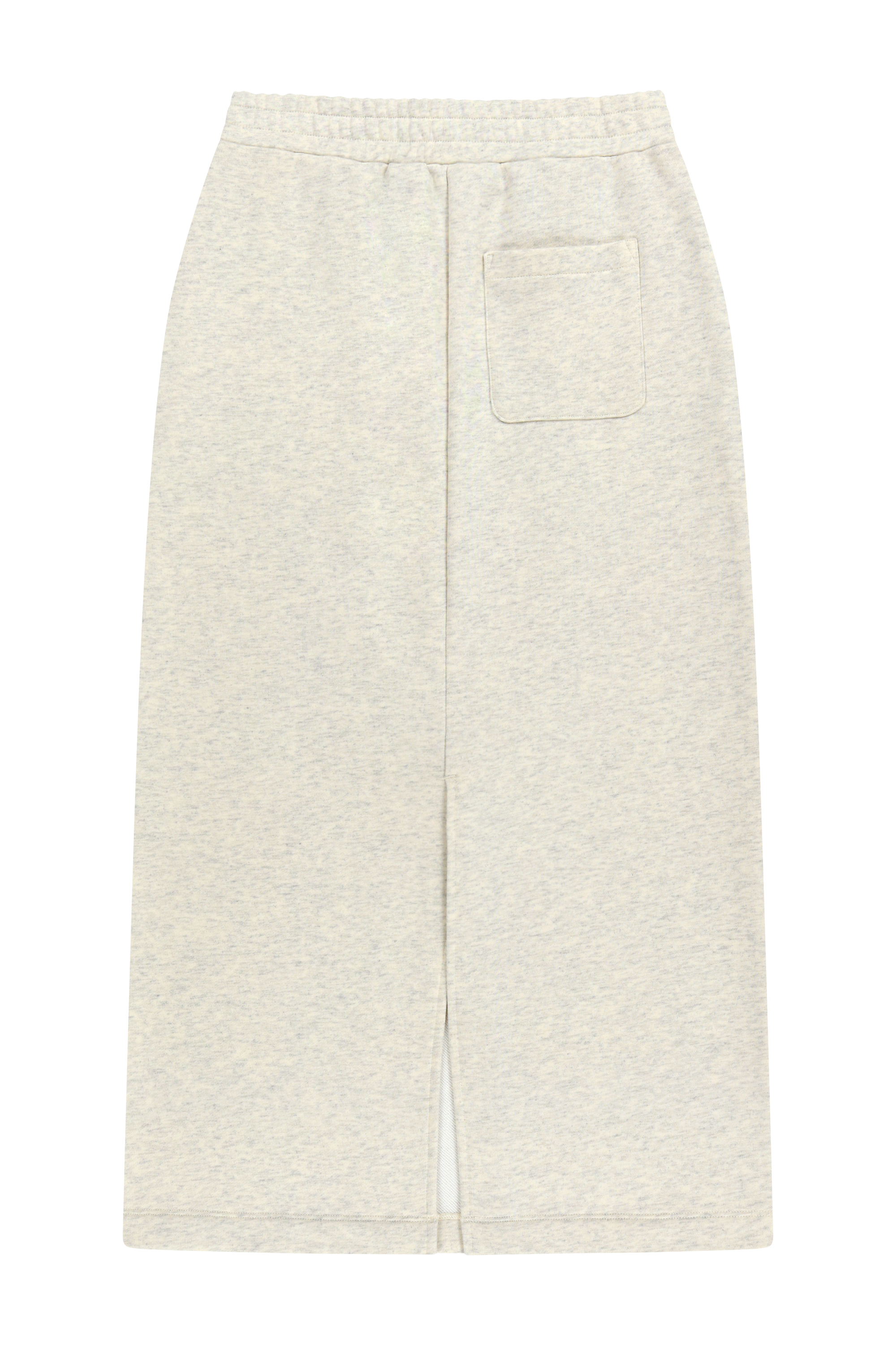 W CLASSIC LOGO SWEAT LONG SKIRT