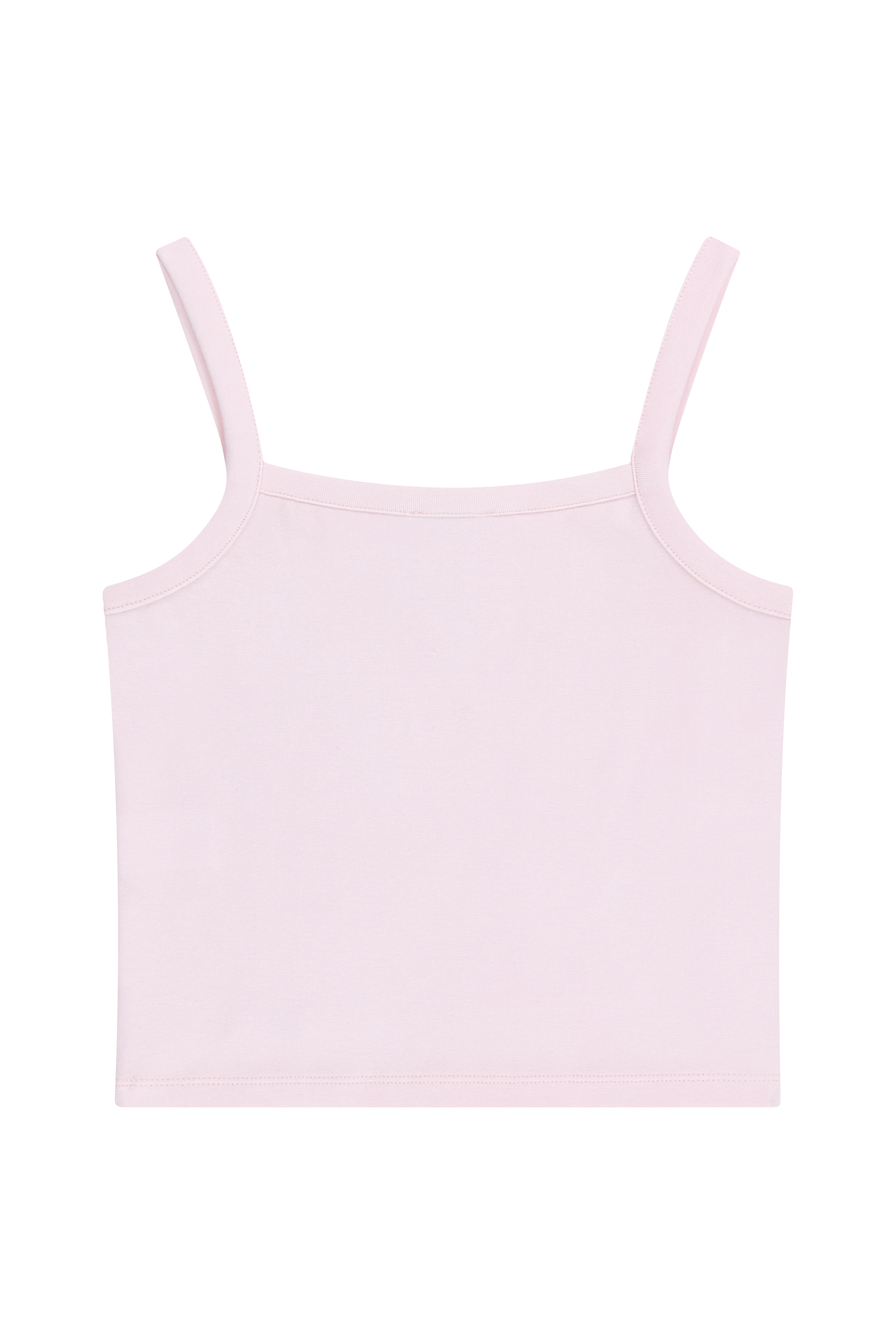 W BASIC STRING CROP SLEEVELESS