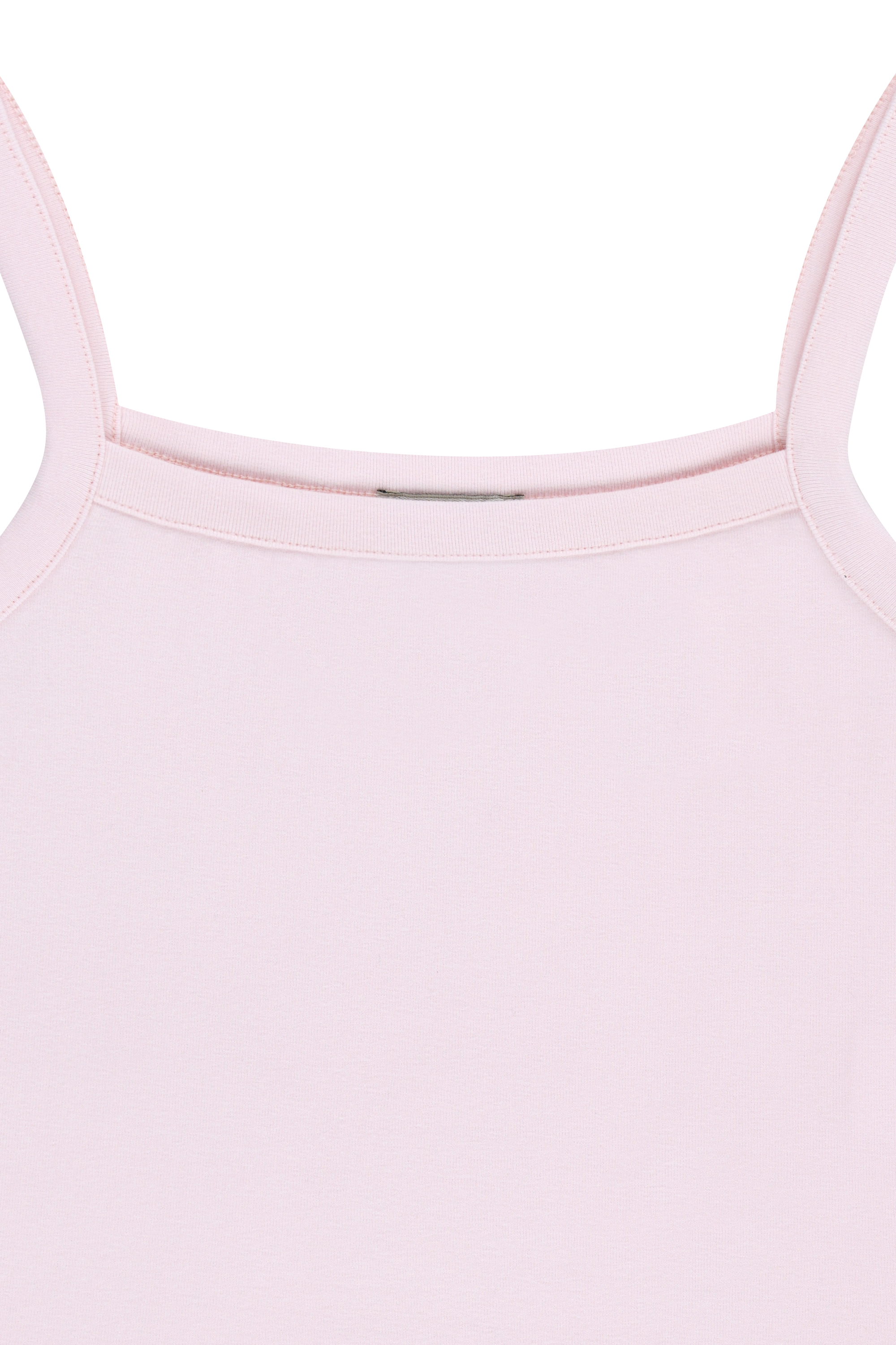 W BASIC STRING CROP SLEEVELESS