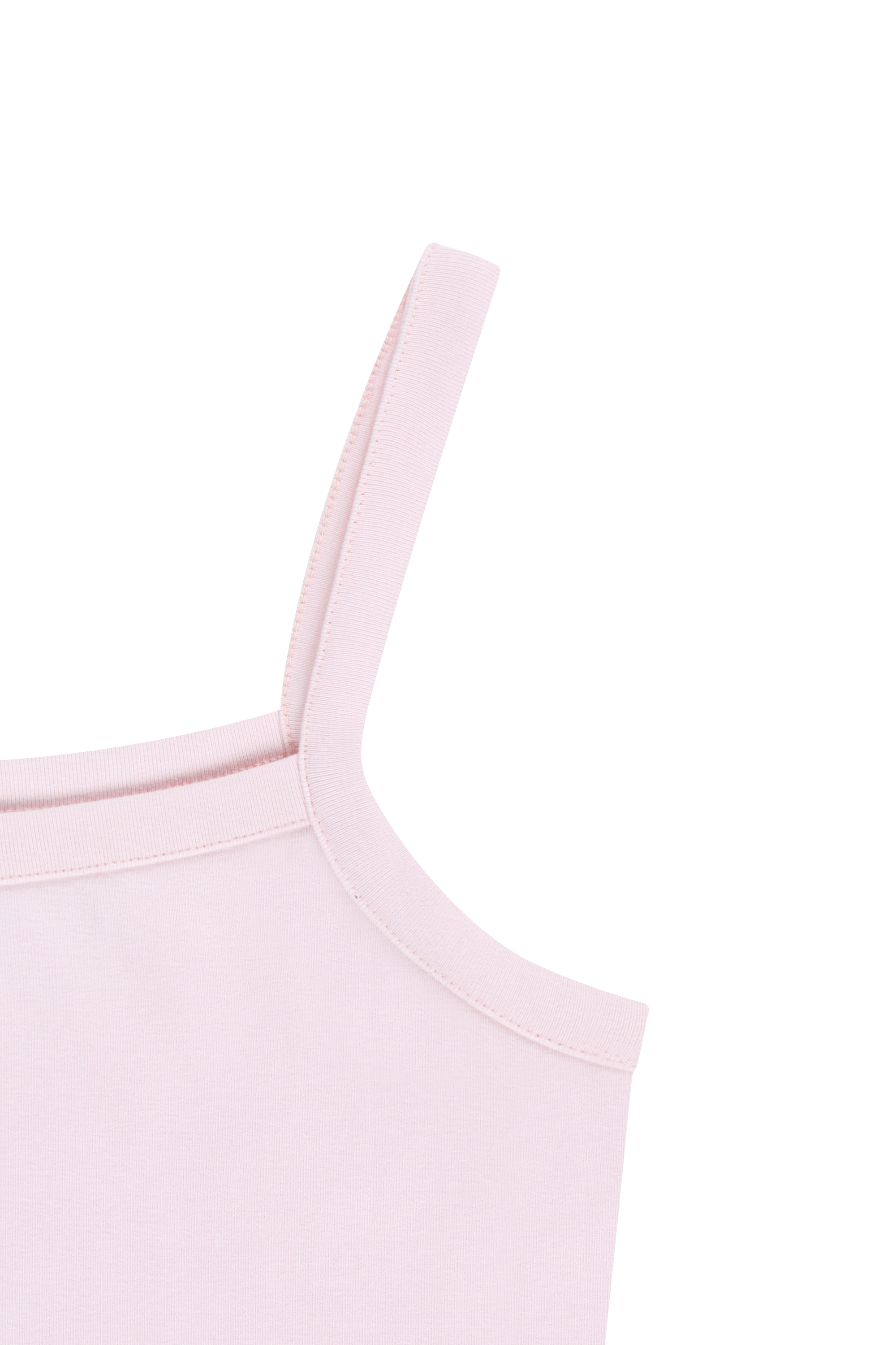 W BASIC STRING CROP SLEEVELESS