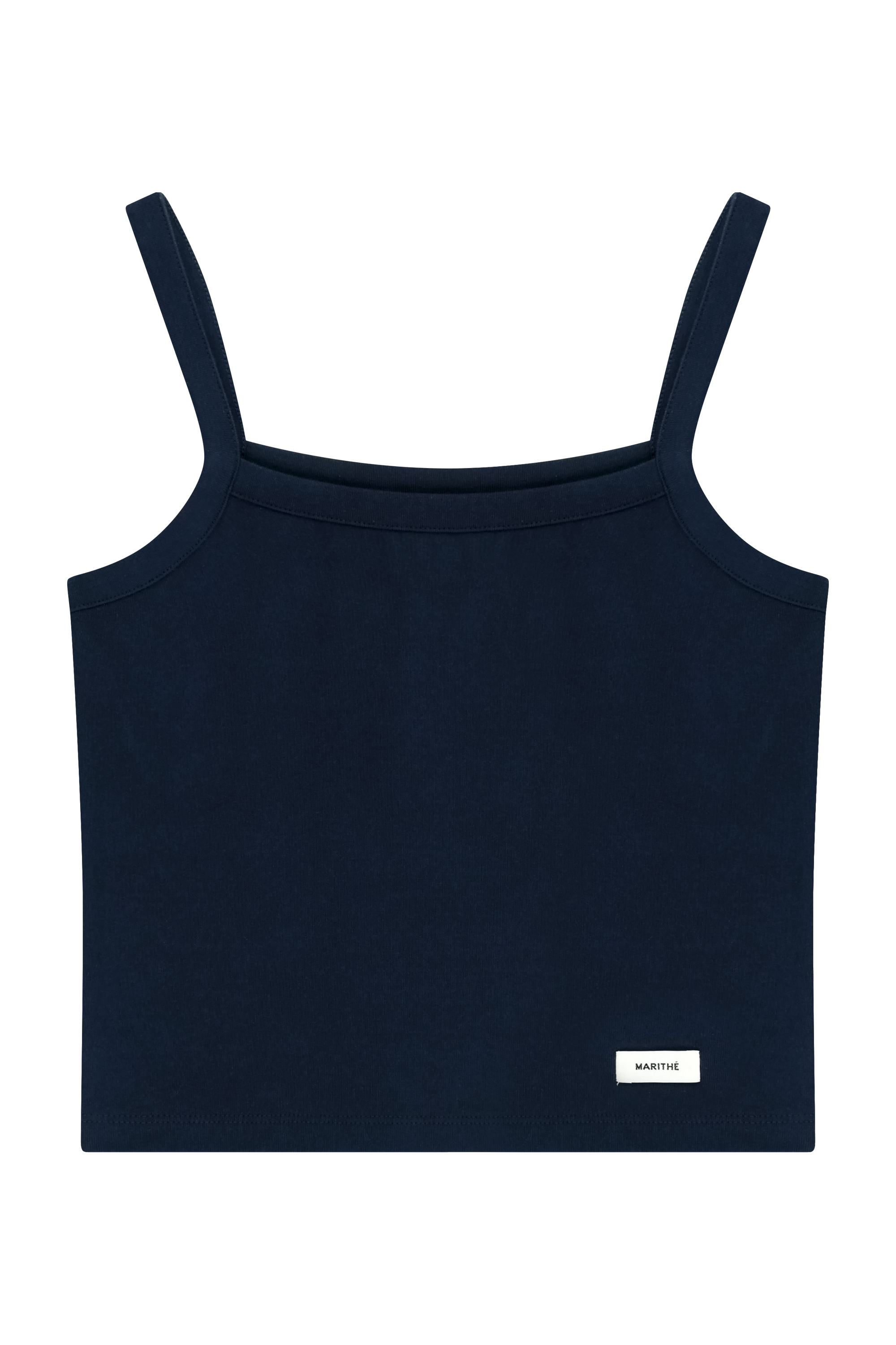 W BASIC STRING CROP SLEEVELESS