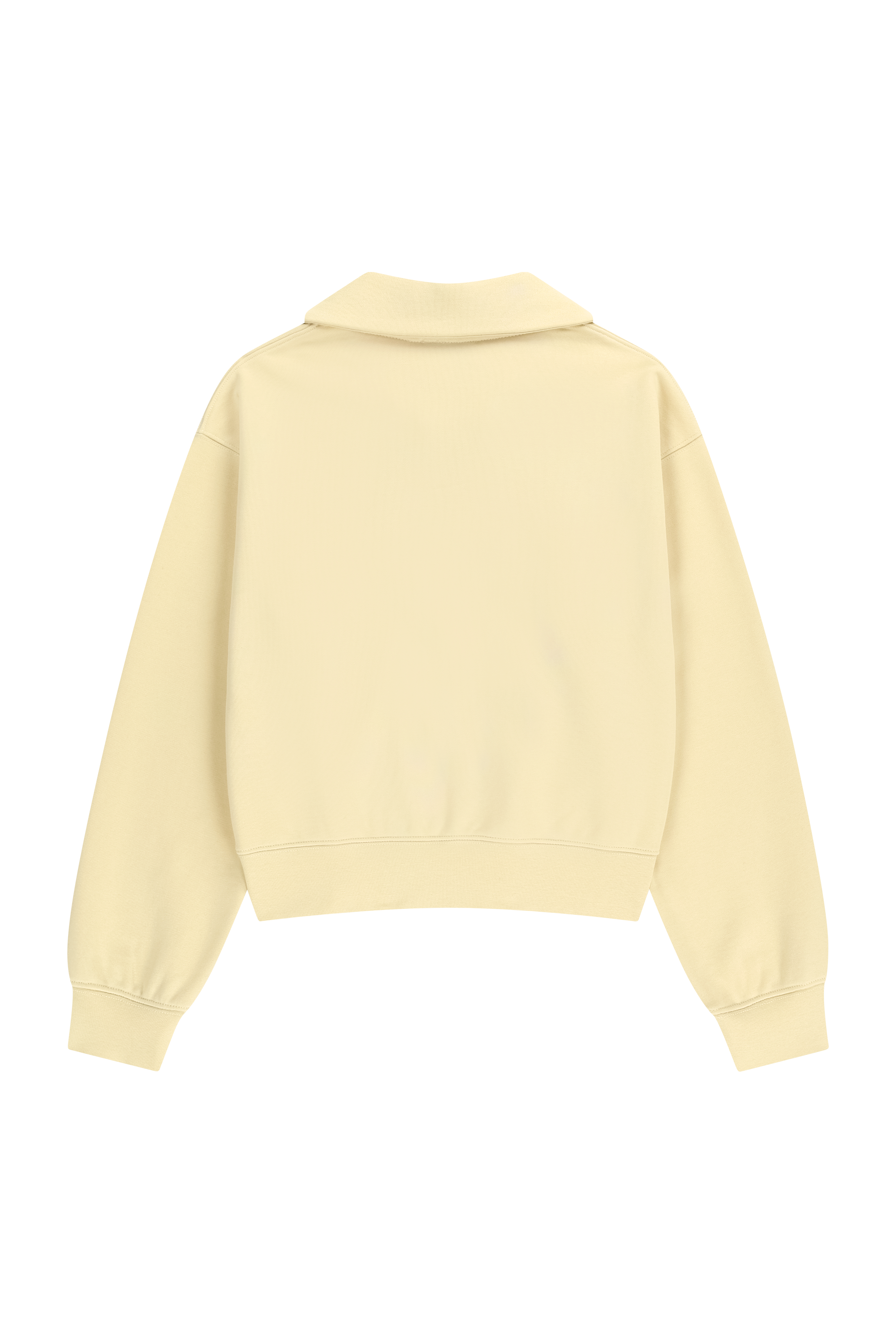 W DOODLE CLASSIC LOGO COLLAR SWEATSHIRT