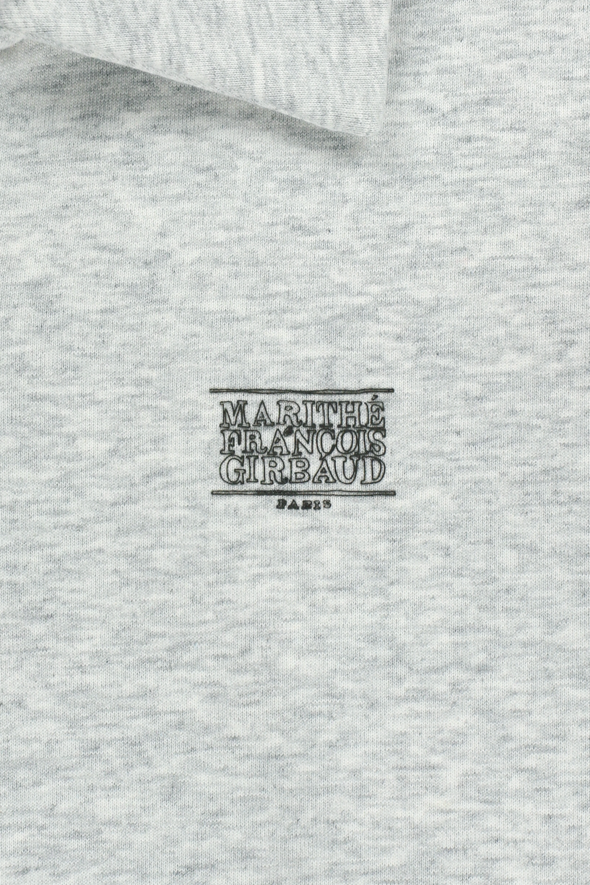 W DOODLE CLASSIC LOGO COLLAR SWEATSHIRT