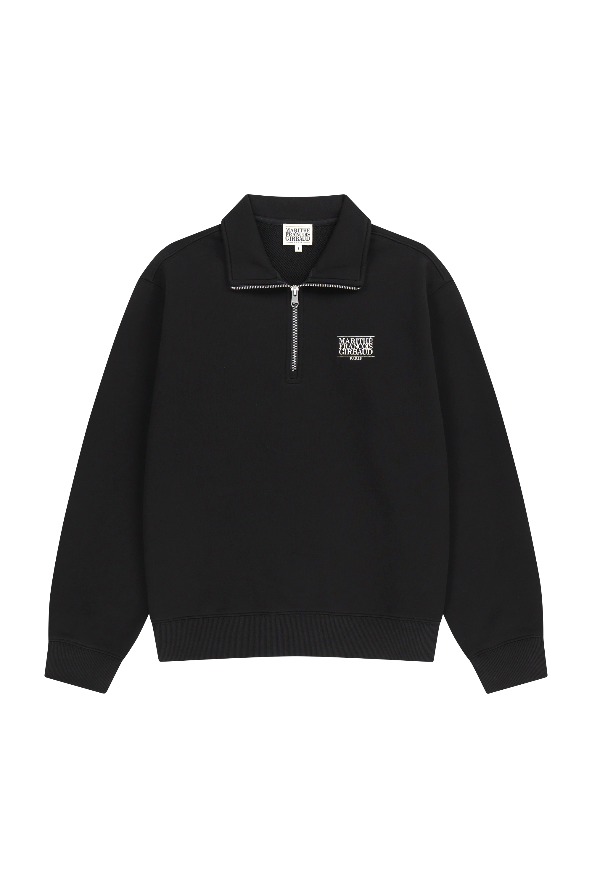 SMALL CLASSIC LOGO HALF ZIPUP SWEATSHIRT