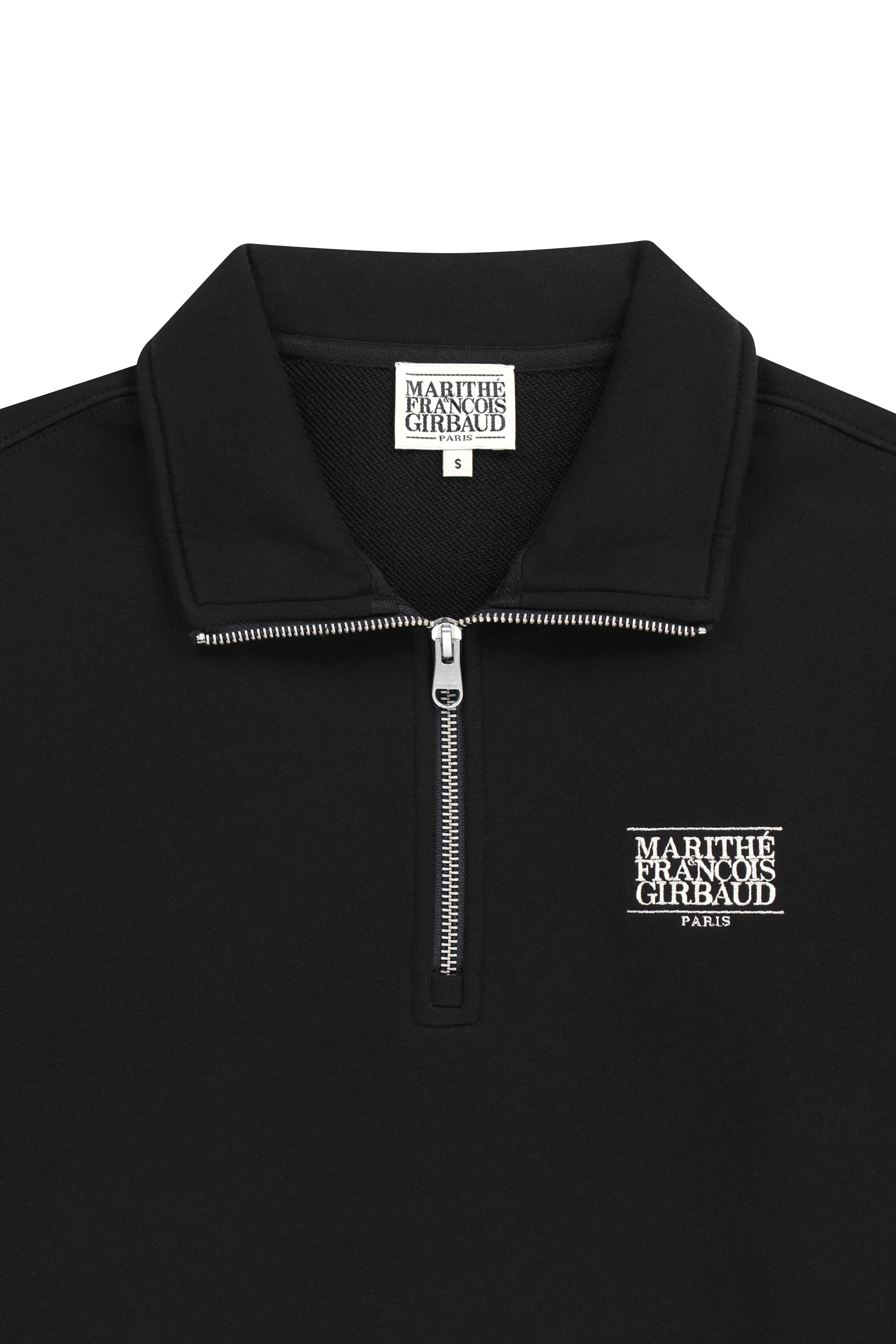 SMALL CLASSIC LOGO HALF ZIPUP SWEATSHIRT