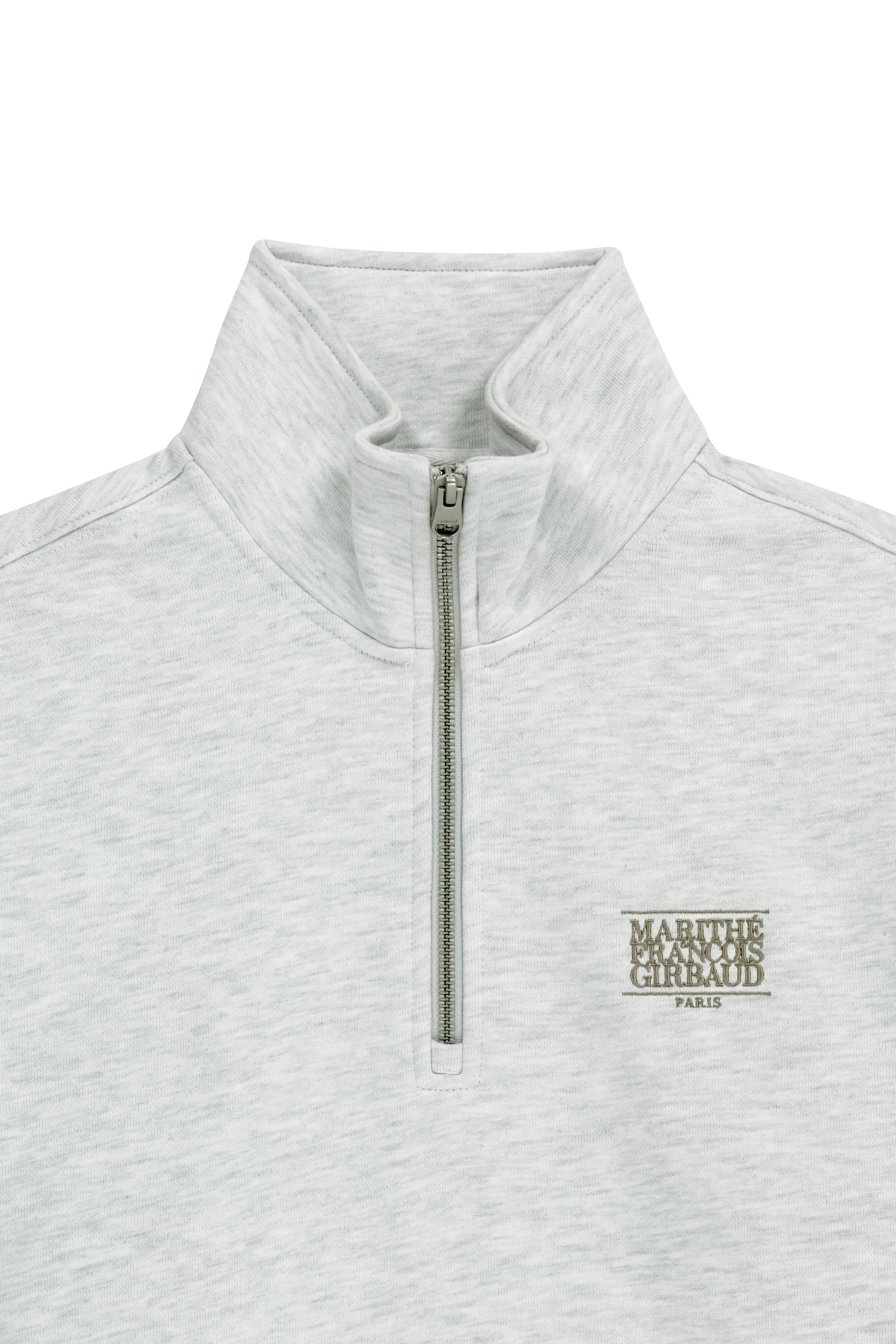 SMALL CLASSIC LOGO HALF ZIPUP SWEATSHIRT