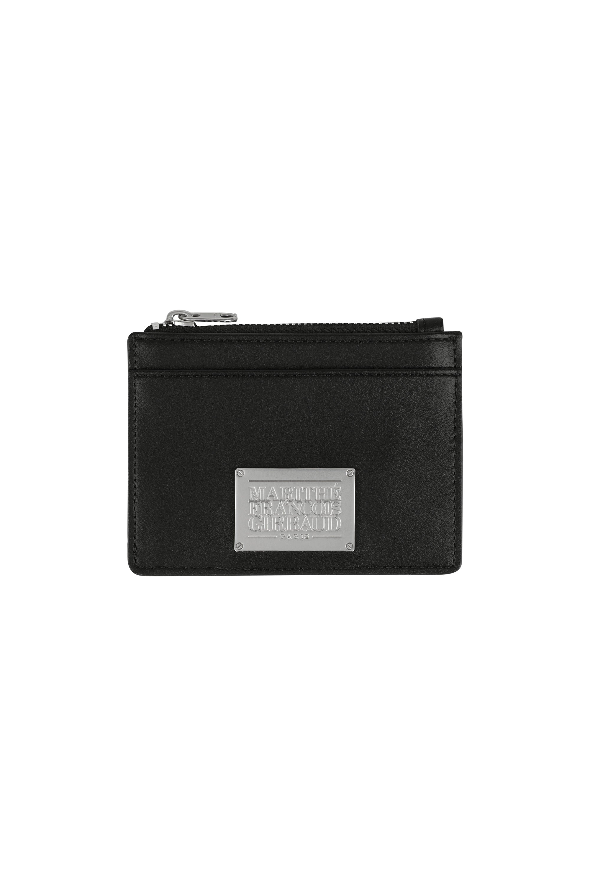 CLASSIC LOGO ZIP CARD WALLET