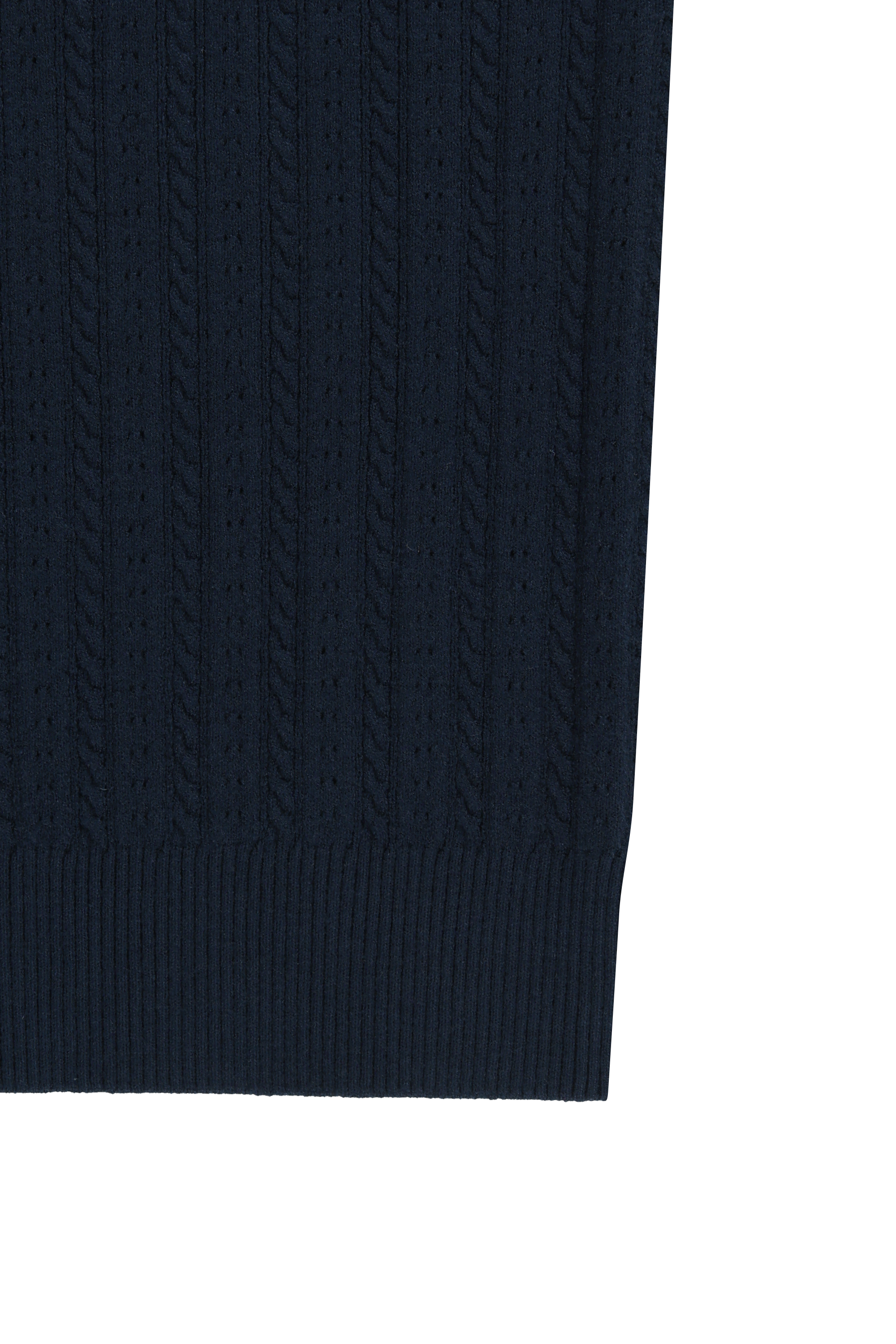 W SMALL CLASSIC LOGO HALF KNIT CARDIGAN SET UP