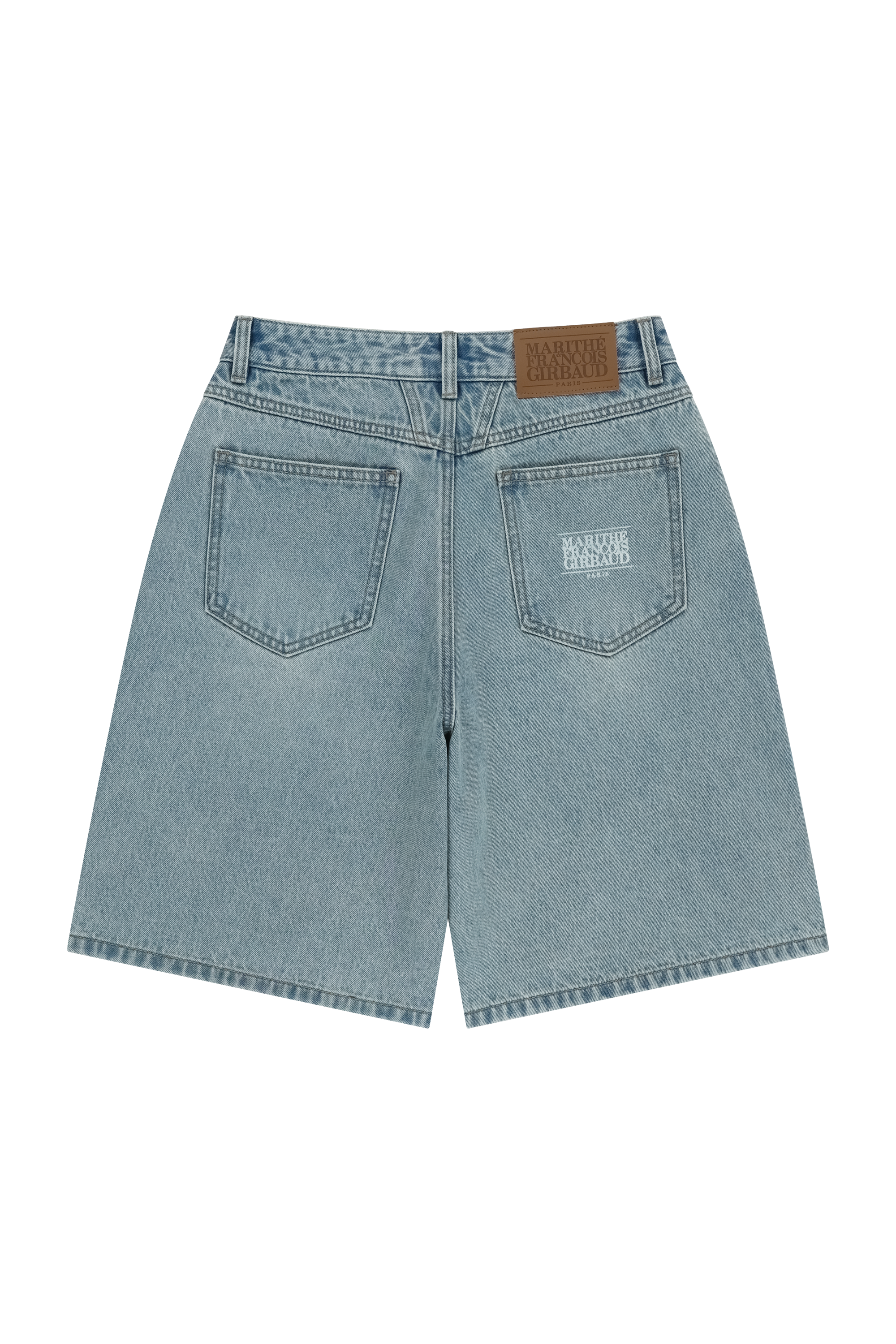 [MARITHE_DISNEY] MICKEY_W BERMUDA DENIM PANTS